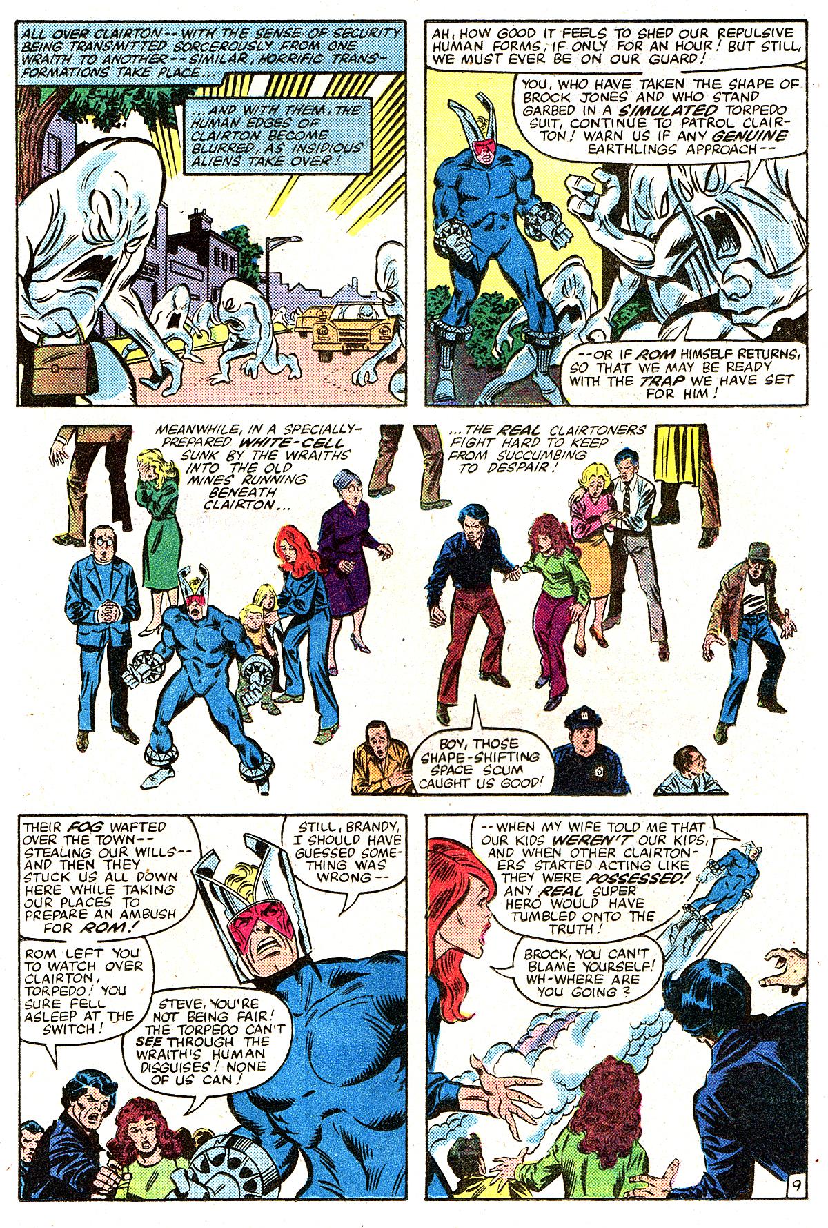 Read online ROM (1979) comic -  Issue #27 - 10