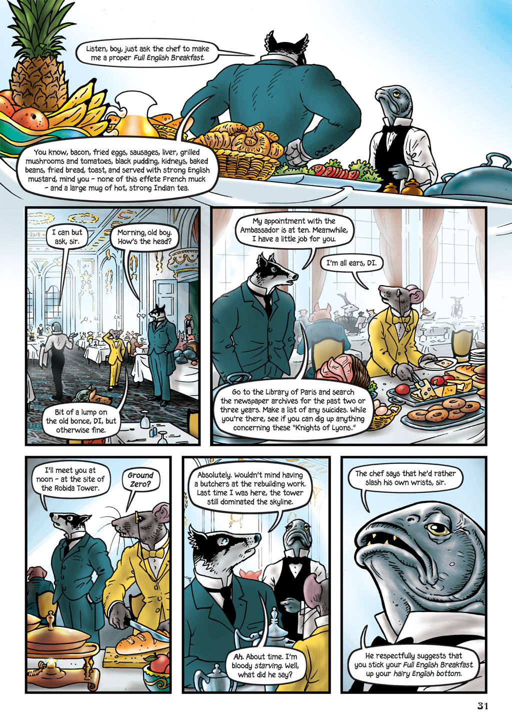 Read online Grandville comic -  Issue # Vol. 1  - 34