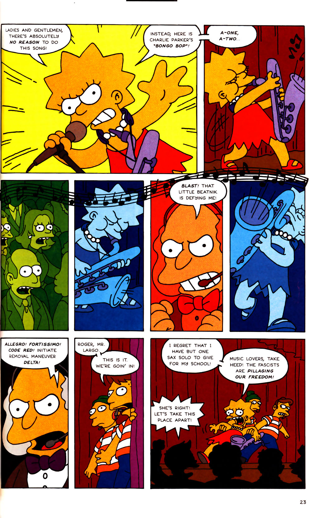 Read online Simpsons Comics comic -  Issue #100 - 25
