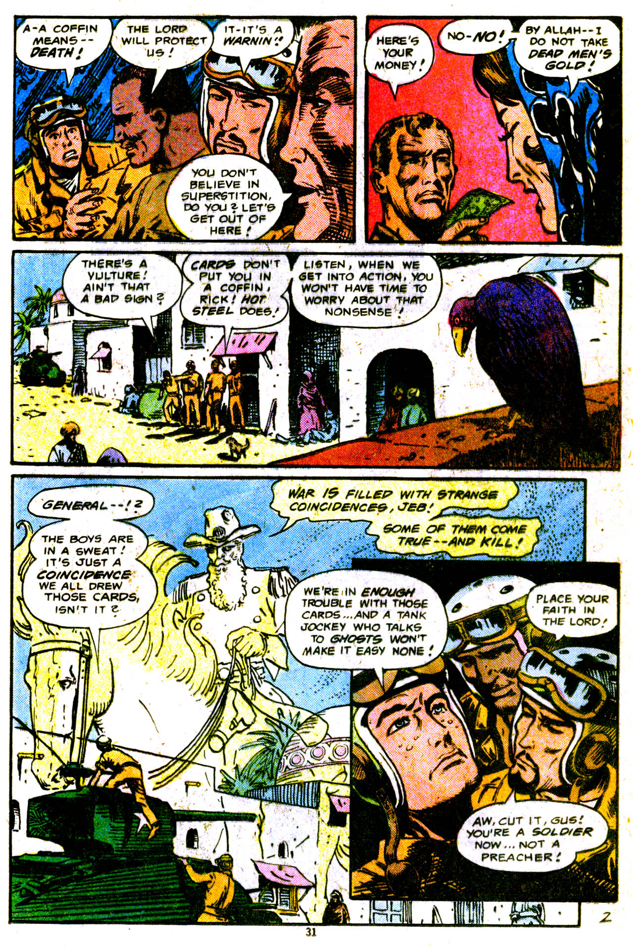 Read online G.I. Combat (1952) comic -  Issue #216 - 31