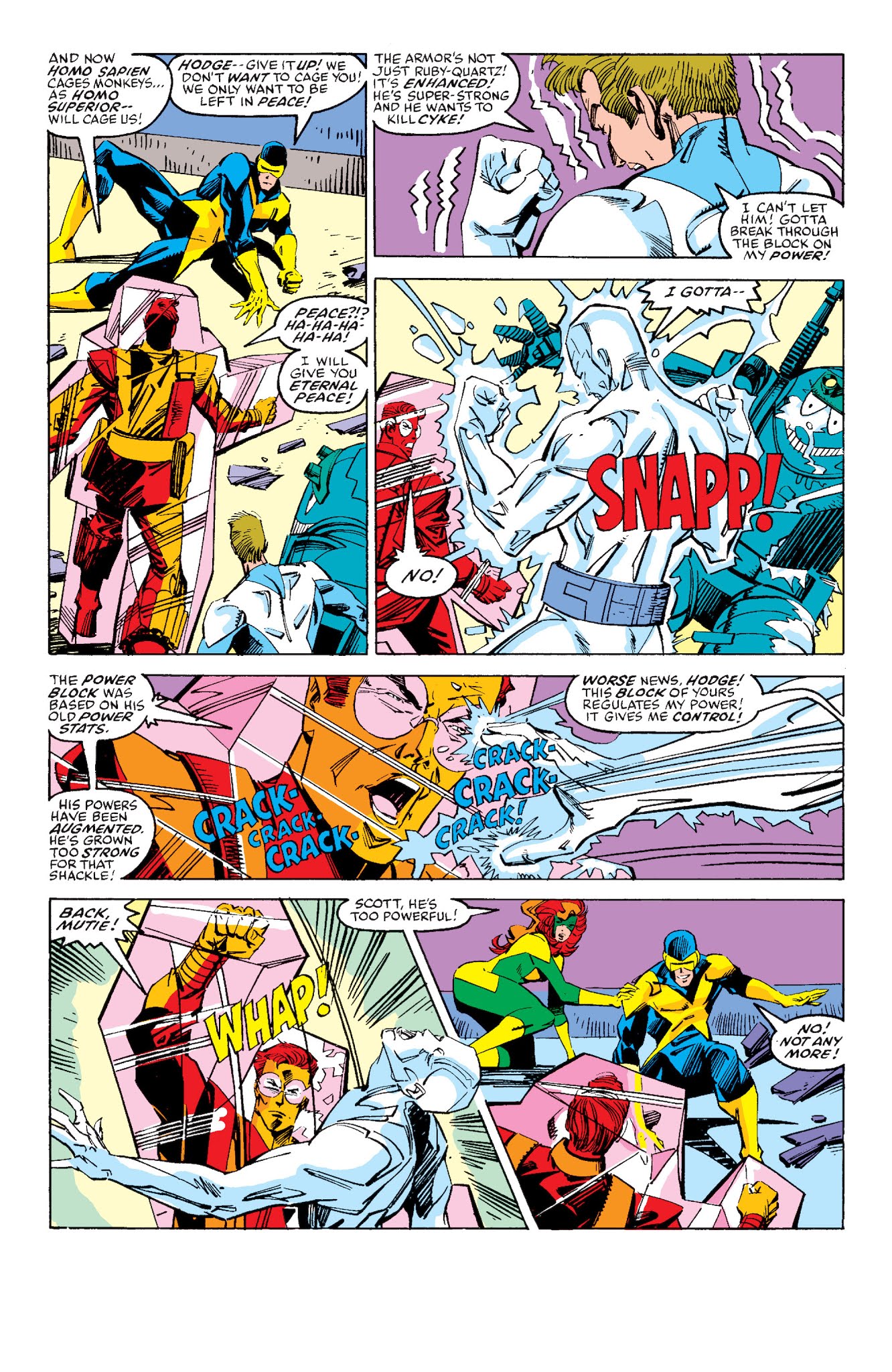 Read online X-Men: Fall of the Mutants comic -  Issue # TPB 2 (Part 2) - 85