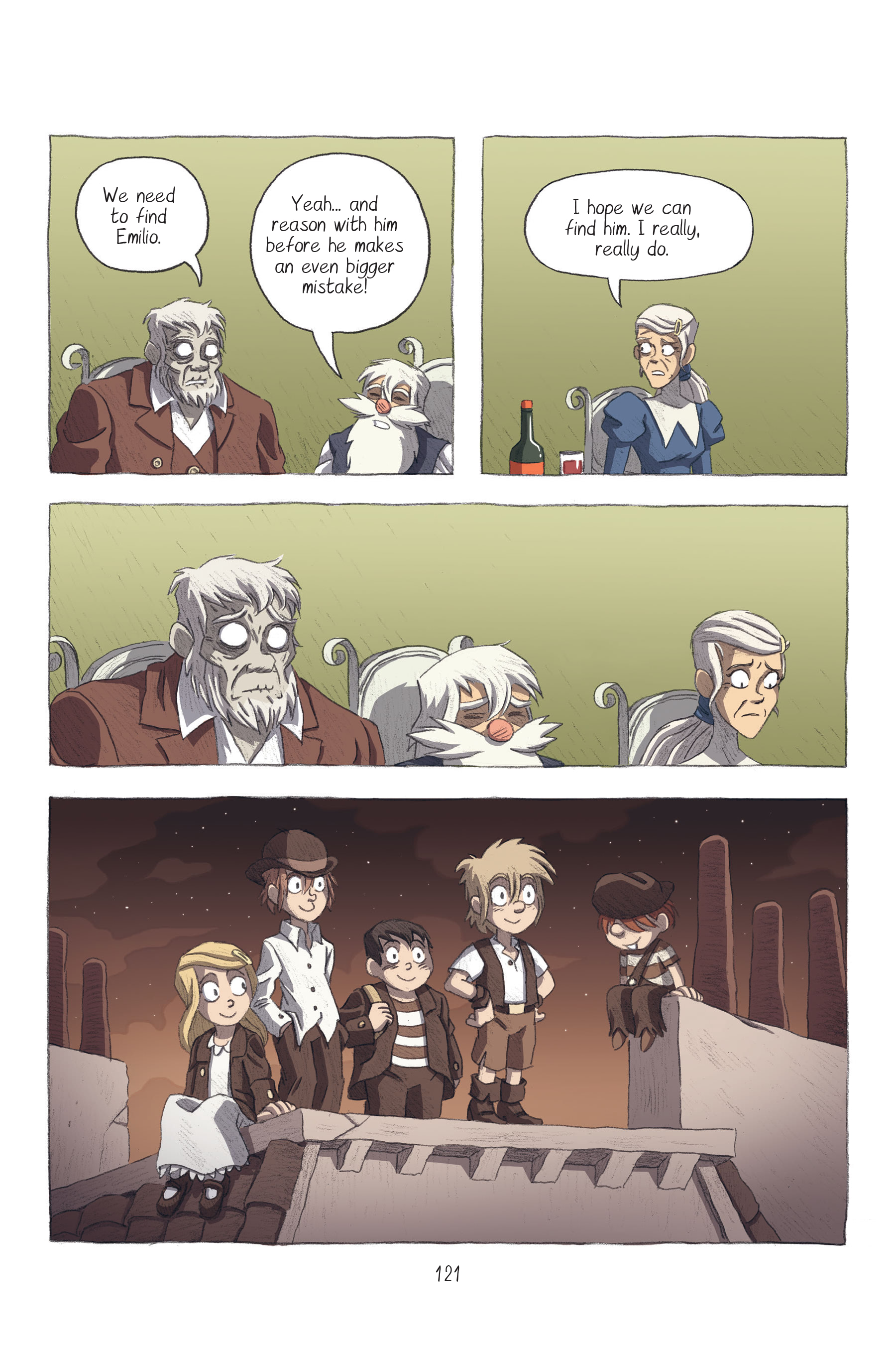 Read online The Rise of the Zelphire comic -  Issue # TPB 3 - 121