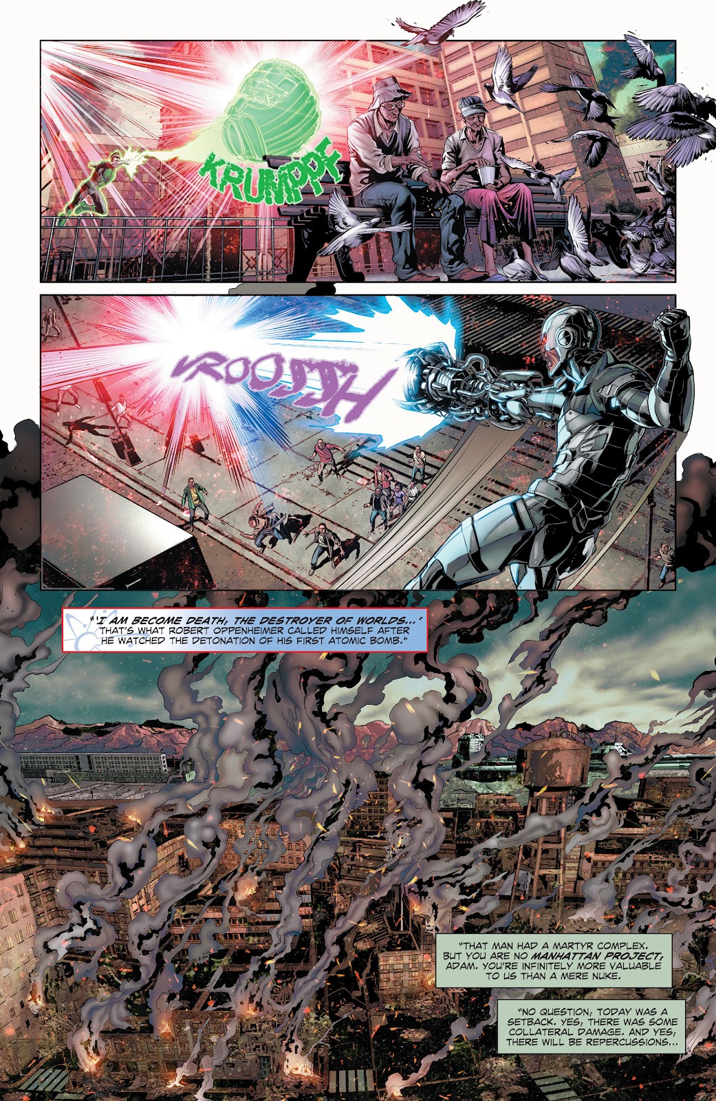 The Fall and Rise of Captain Atom issue 1 - Page 20
