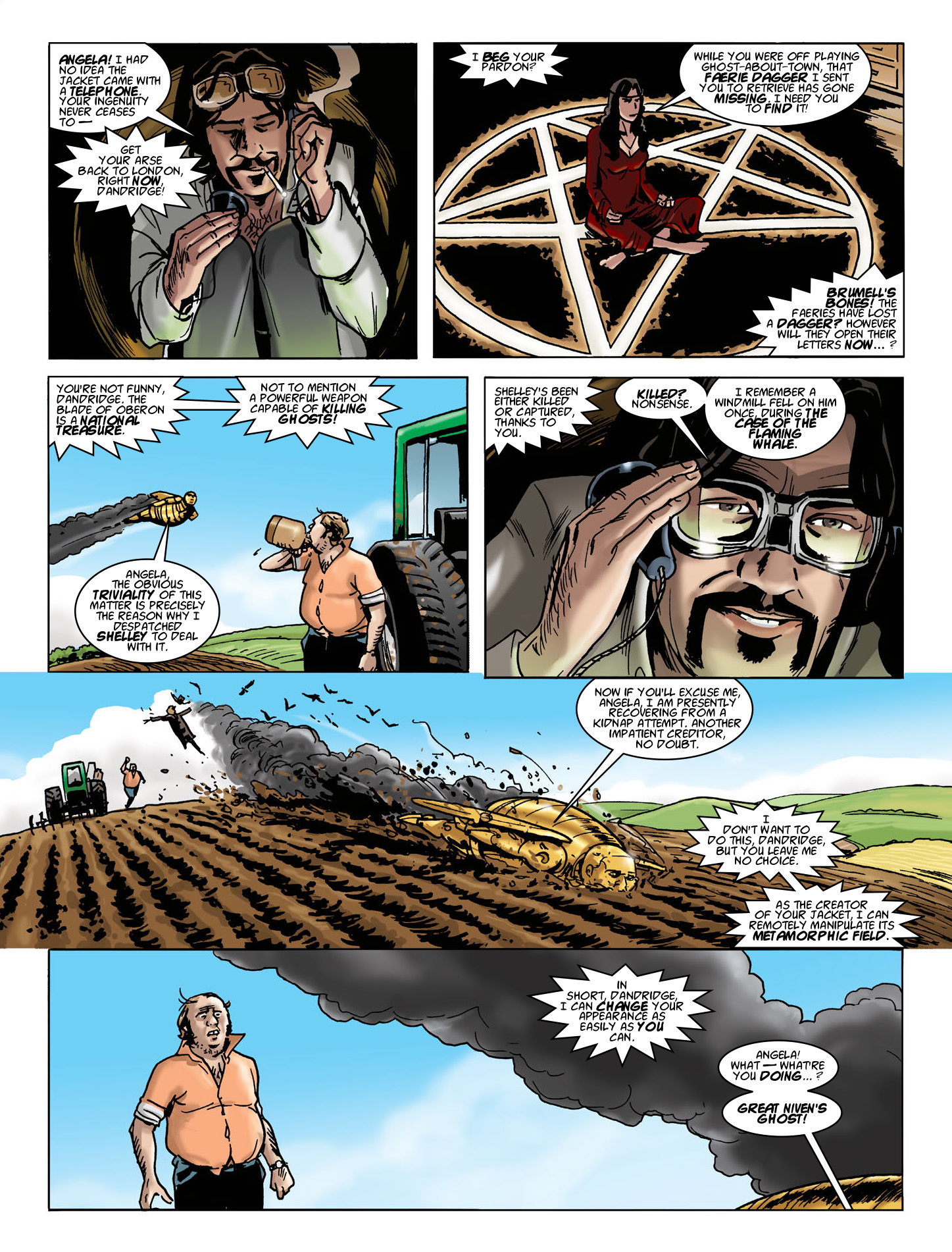 Read online Dandridge: Return of the Chap comic -  Issue # TPB - 81