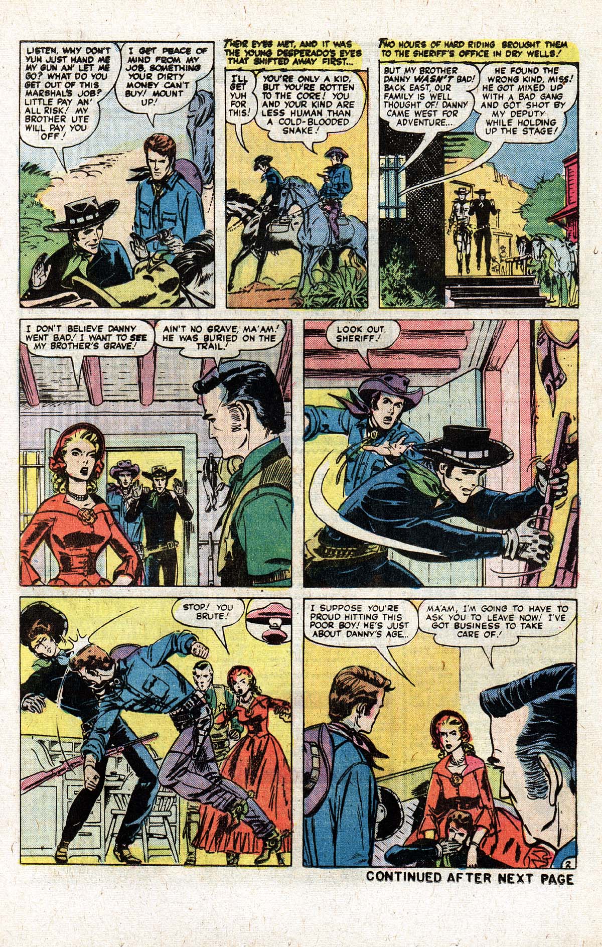 Read online The Mighty Marvel Western comic -  Issue #37 - 9