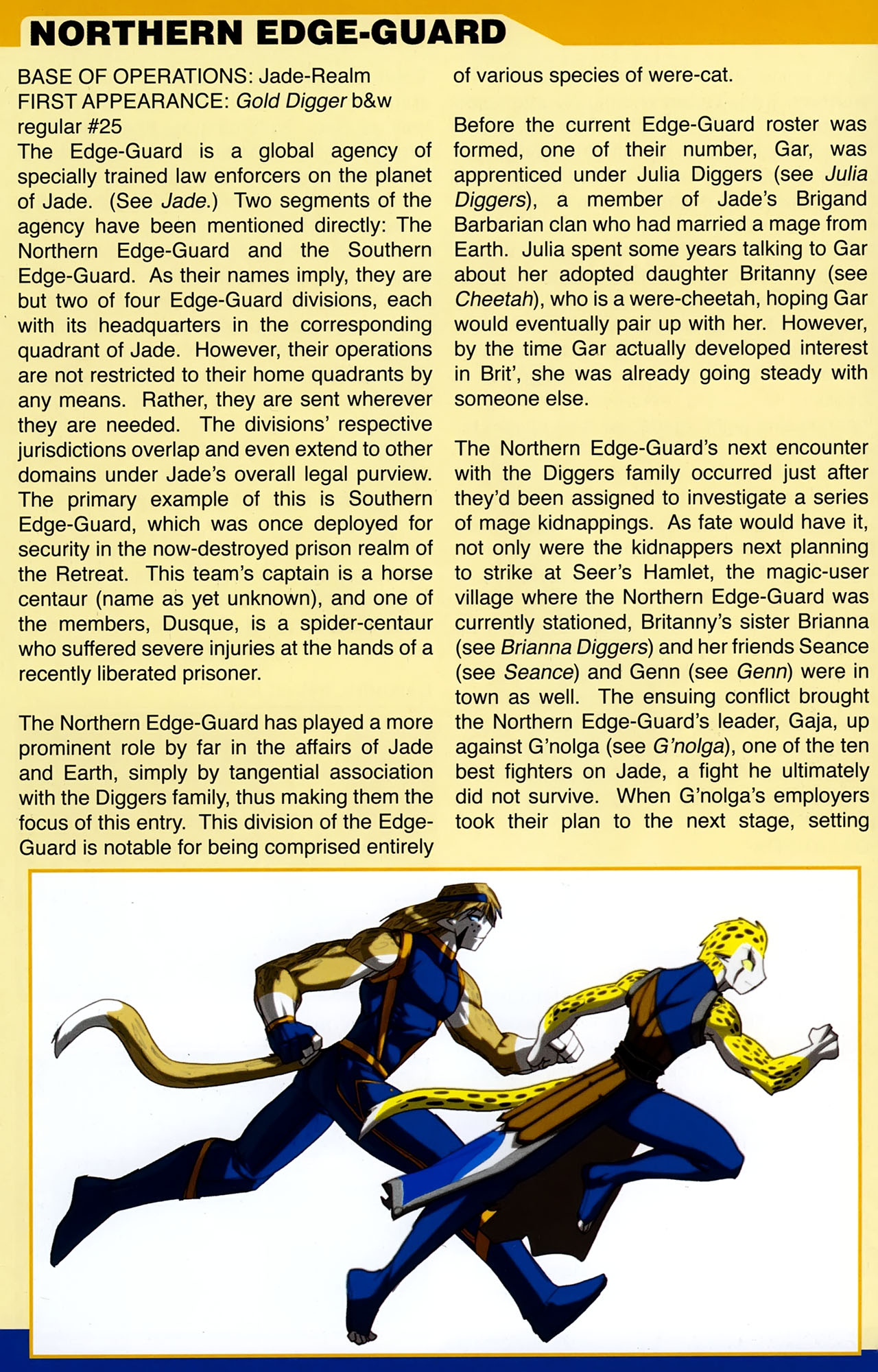 Read online Gold Digger Sourcebook: The Official Handbook of the GD Universe comic -  Issue #10 - 13