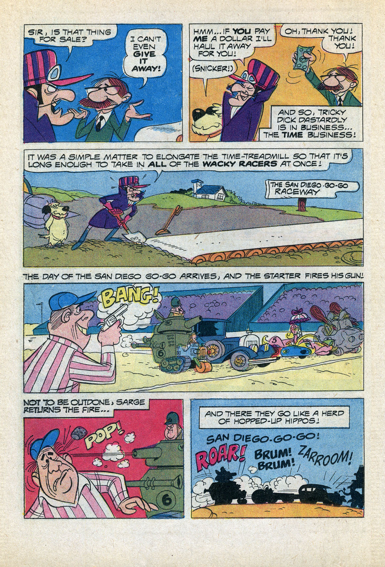 Read online Hanna-Barbera Wacky Races comic -  Issue #7 - 17