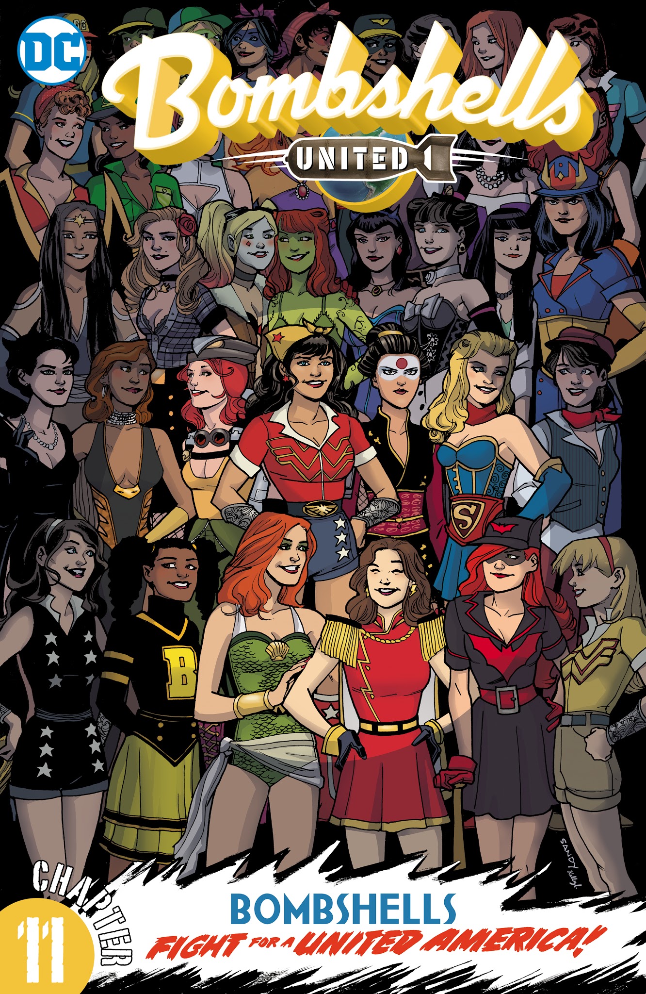 Read online Bombshells: United comic -  Issue #11 - 2