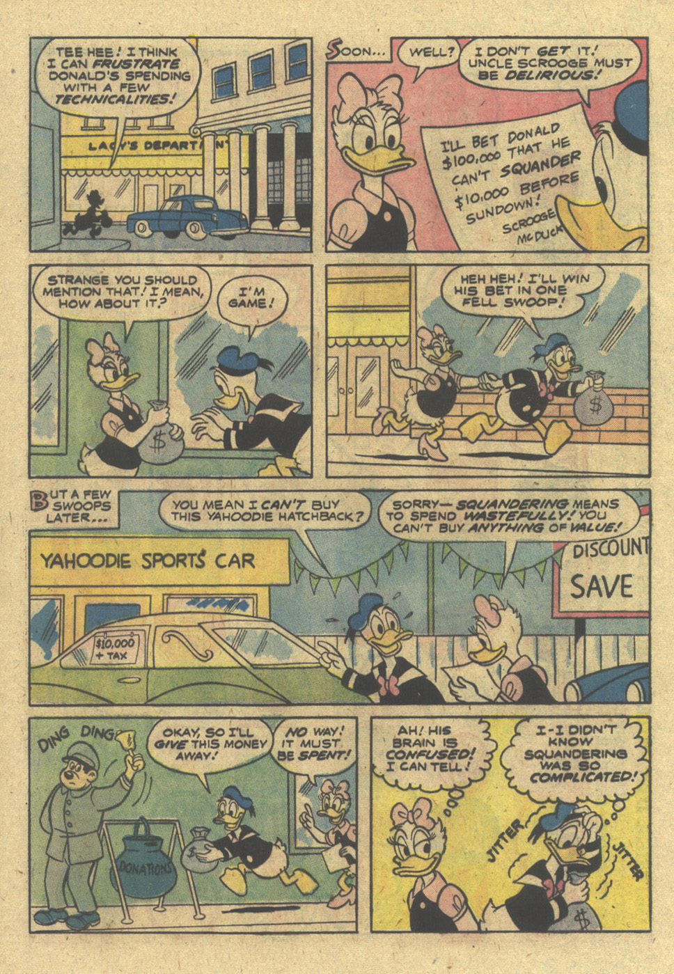 Read online Walt Disney Daisy and Donald comic -  Issue #22 - 24