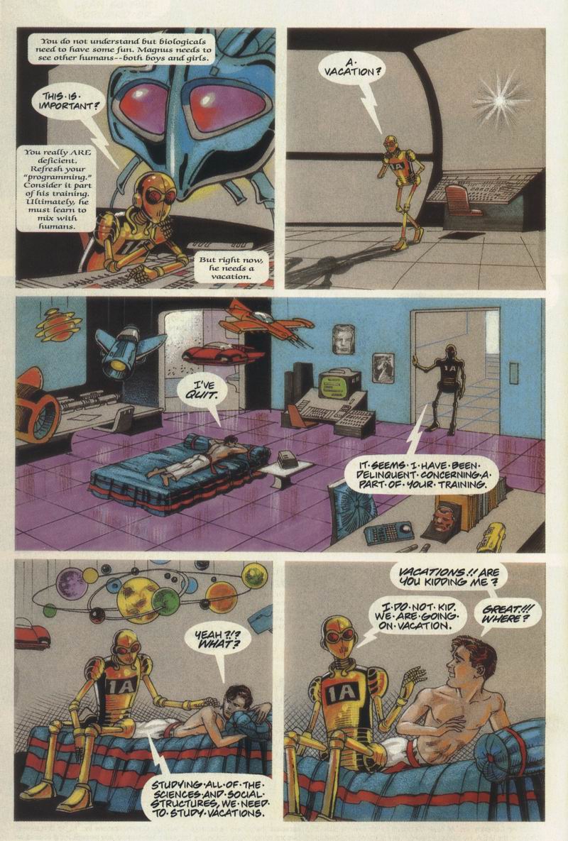 Read online Magnus Robot Fighter (1991) comic -  Issue #20 - 5