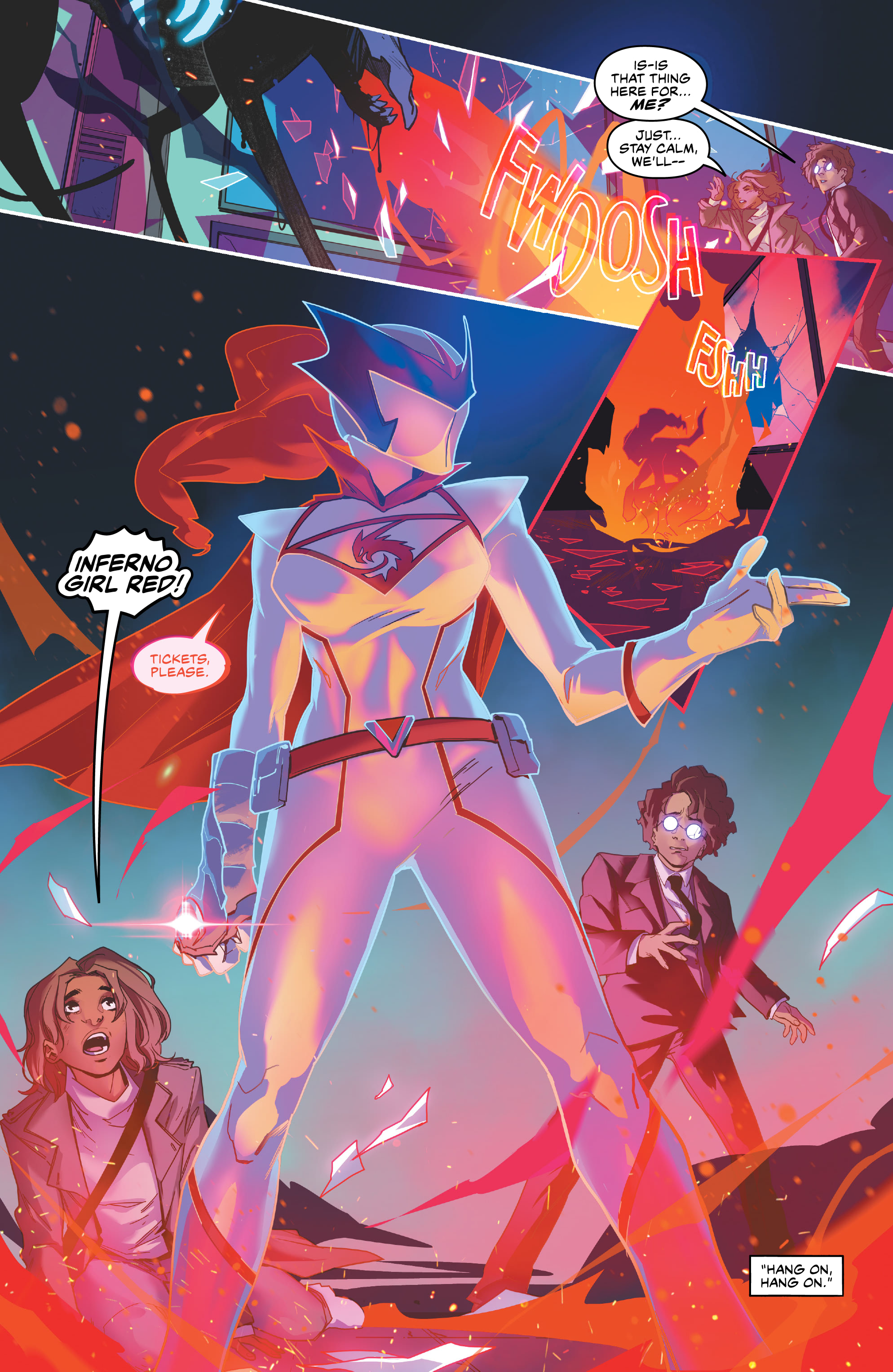 Read online Inferno Girl Red comic -  Issue #1 - 6