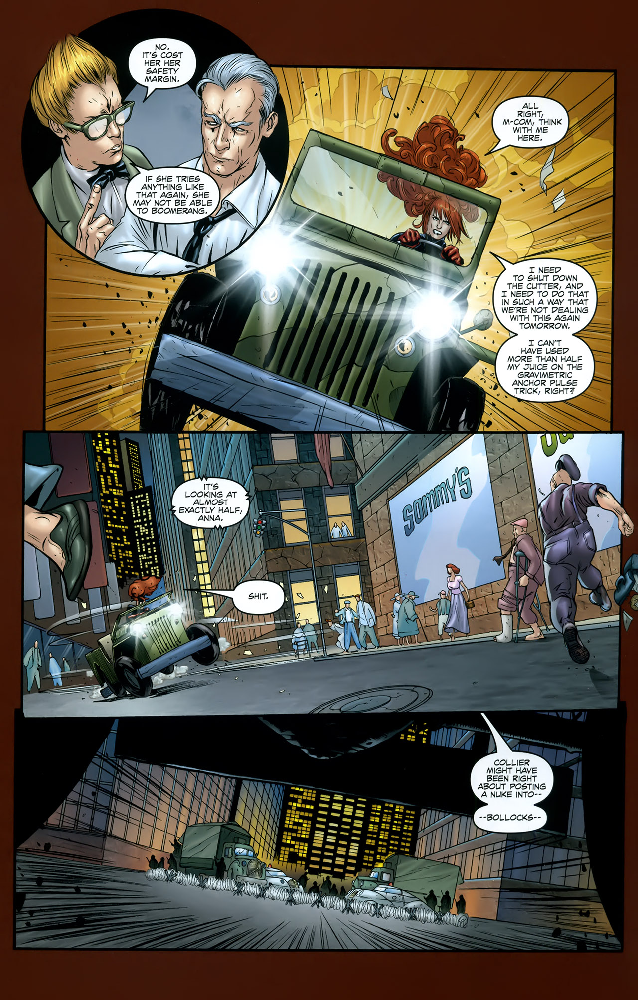 Read online Anna Mercury comic -  Issue #5 - 11