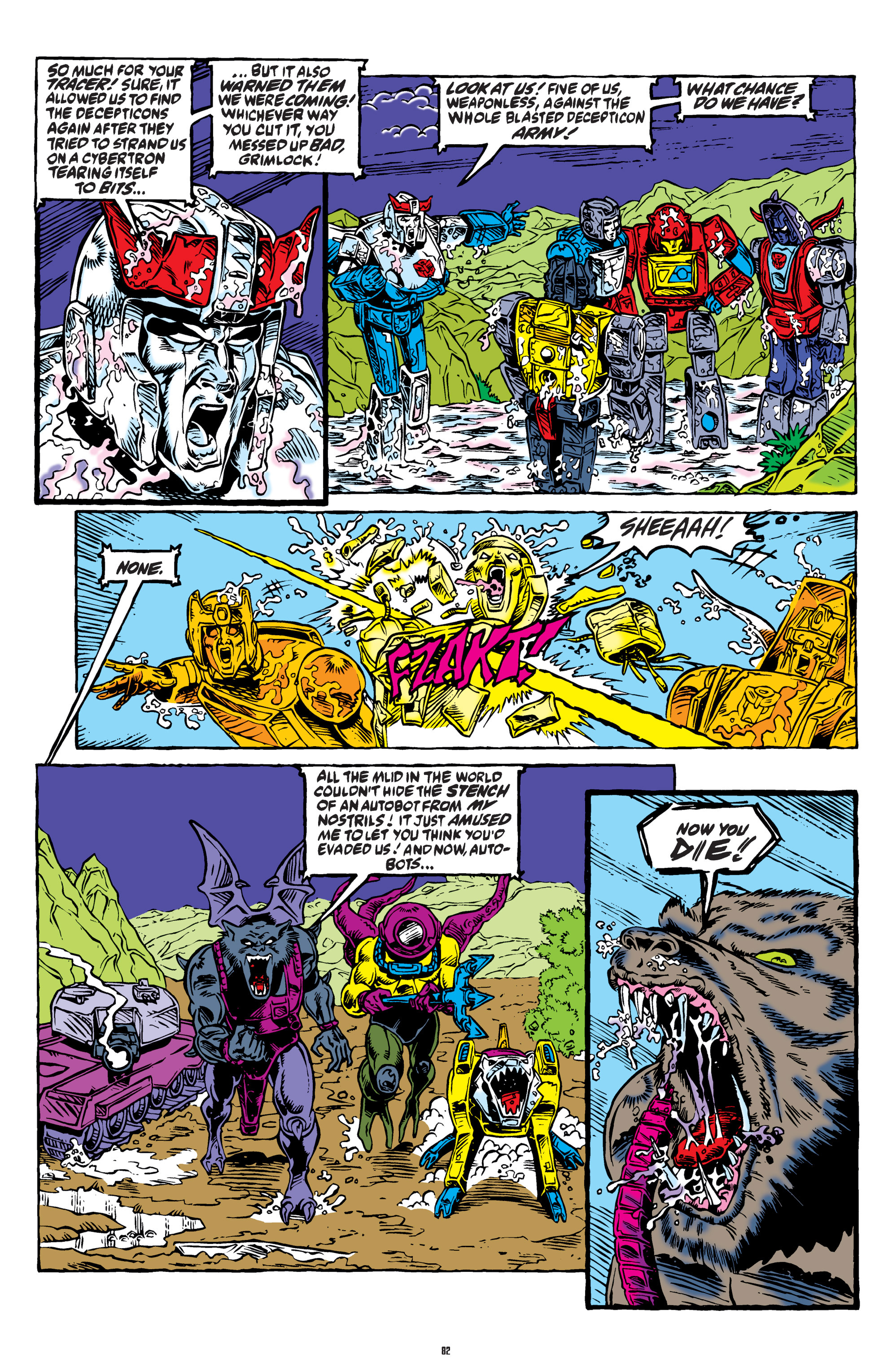 Read online The Transformers Classics comic -  Issue # TPB 7 - 82