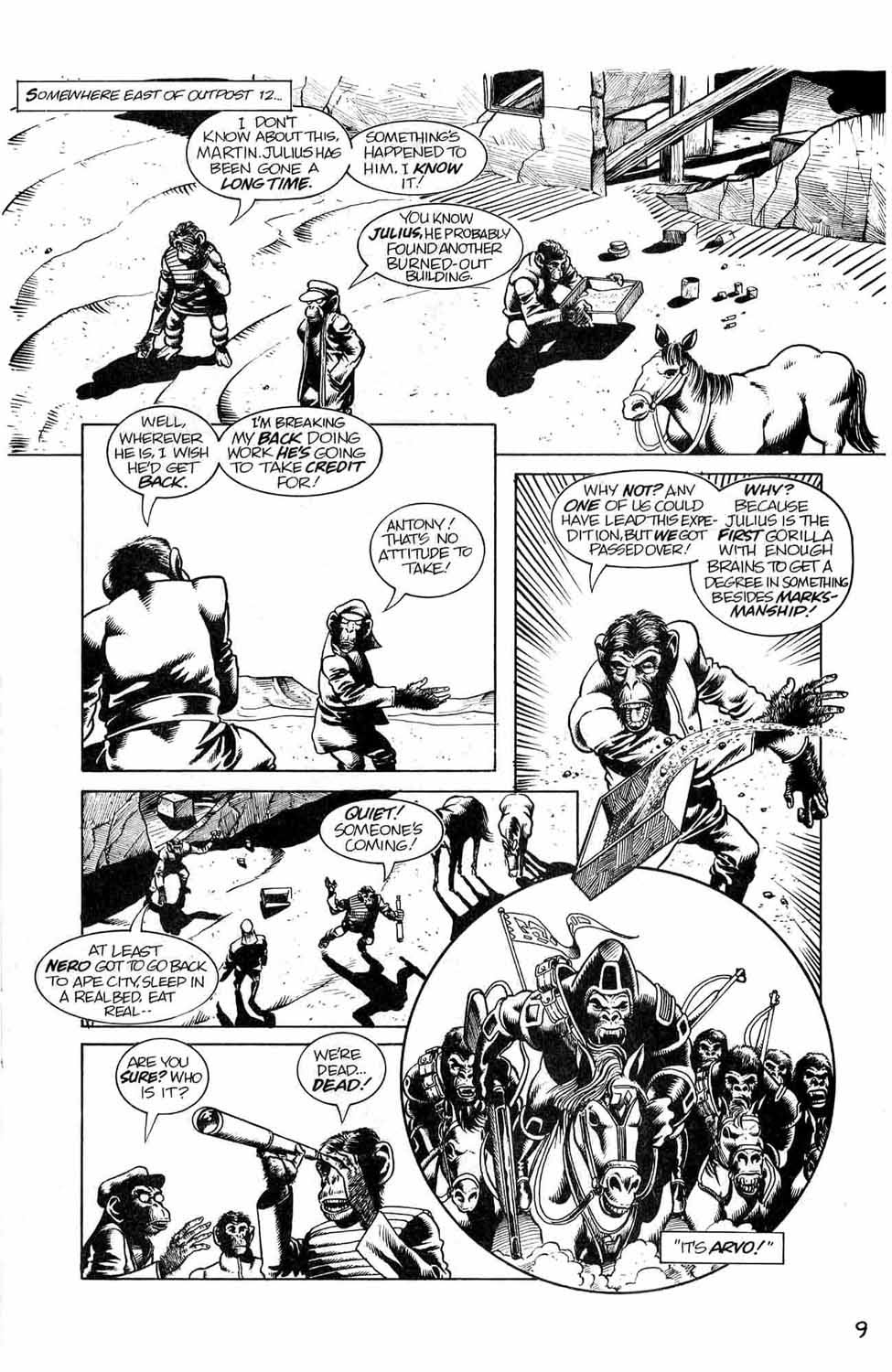Read online Planet of the Apes: The Forbidden Zone comic -  Issue #3 - 11