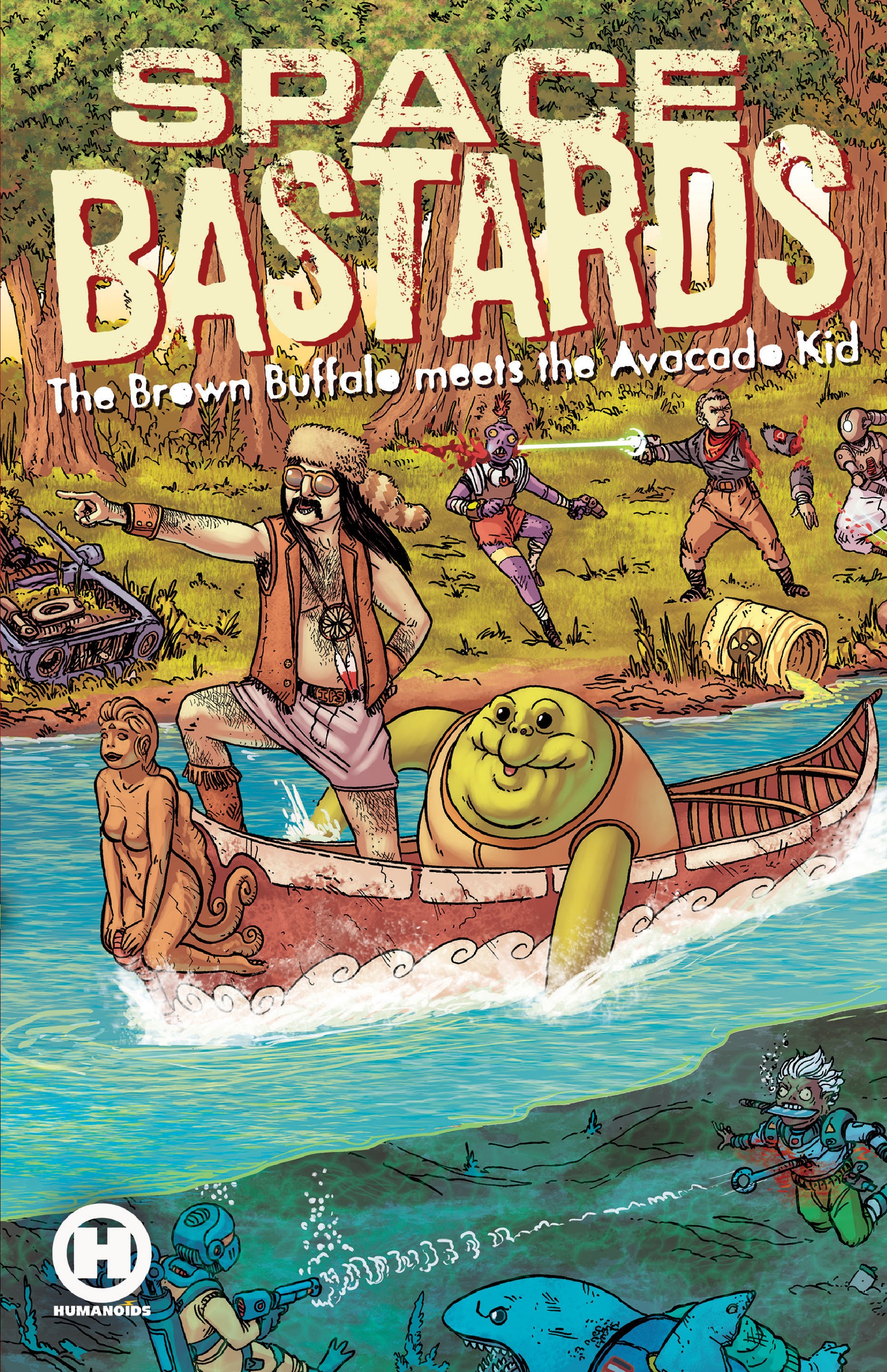 Read online Space Bastards: Special Delivery comic -  Issue # TPB - 4