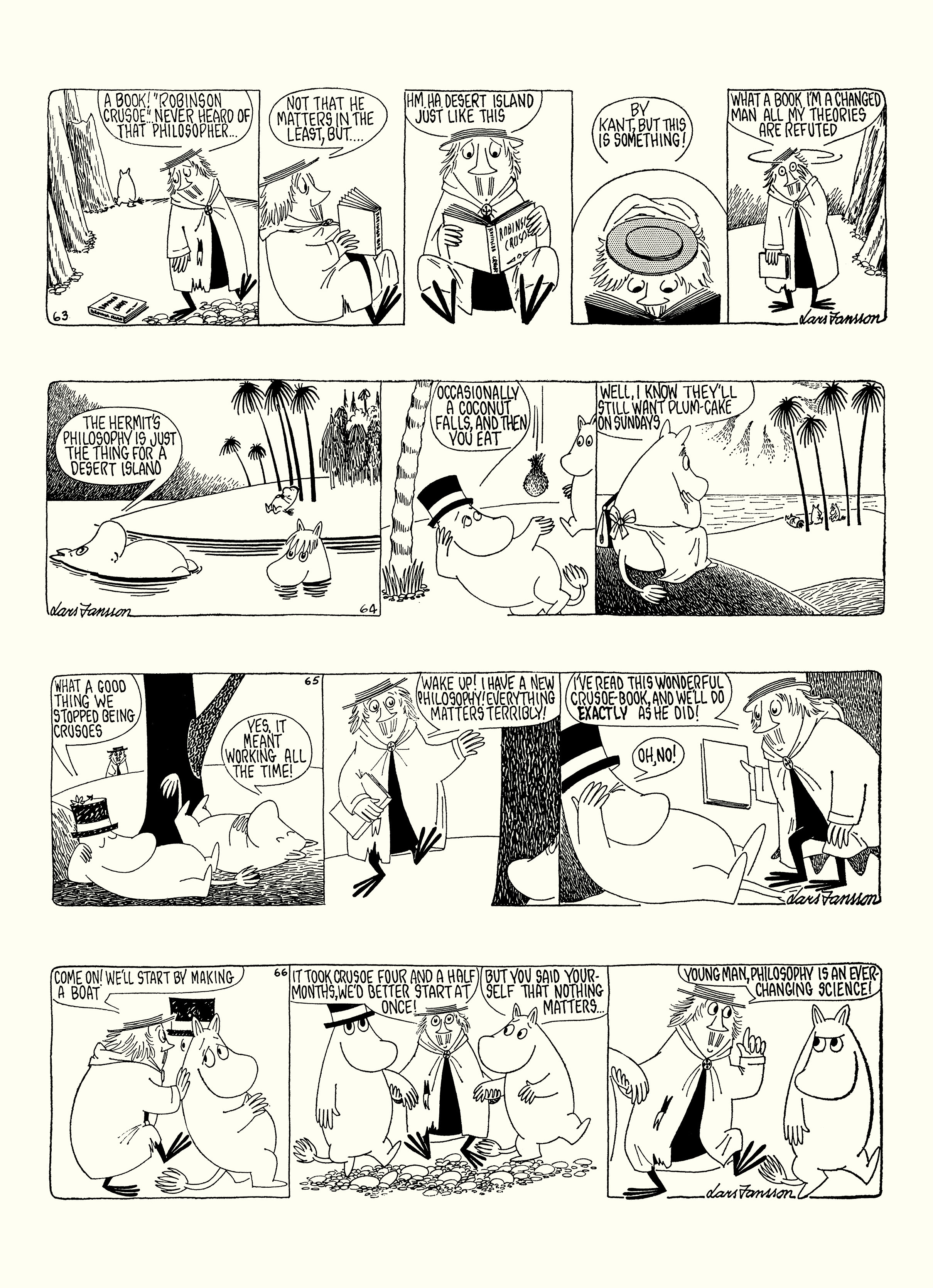 Read online Moomin: The Complete Lars Jansson Comic Strip comic -  Issue # TPB 8 - 21
