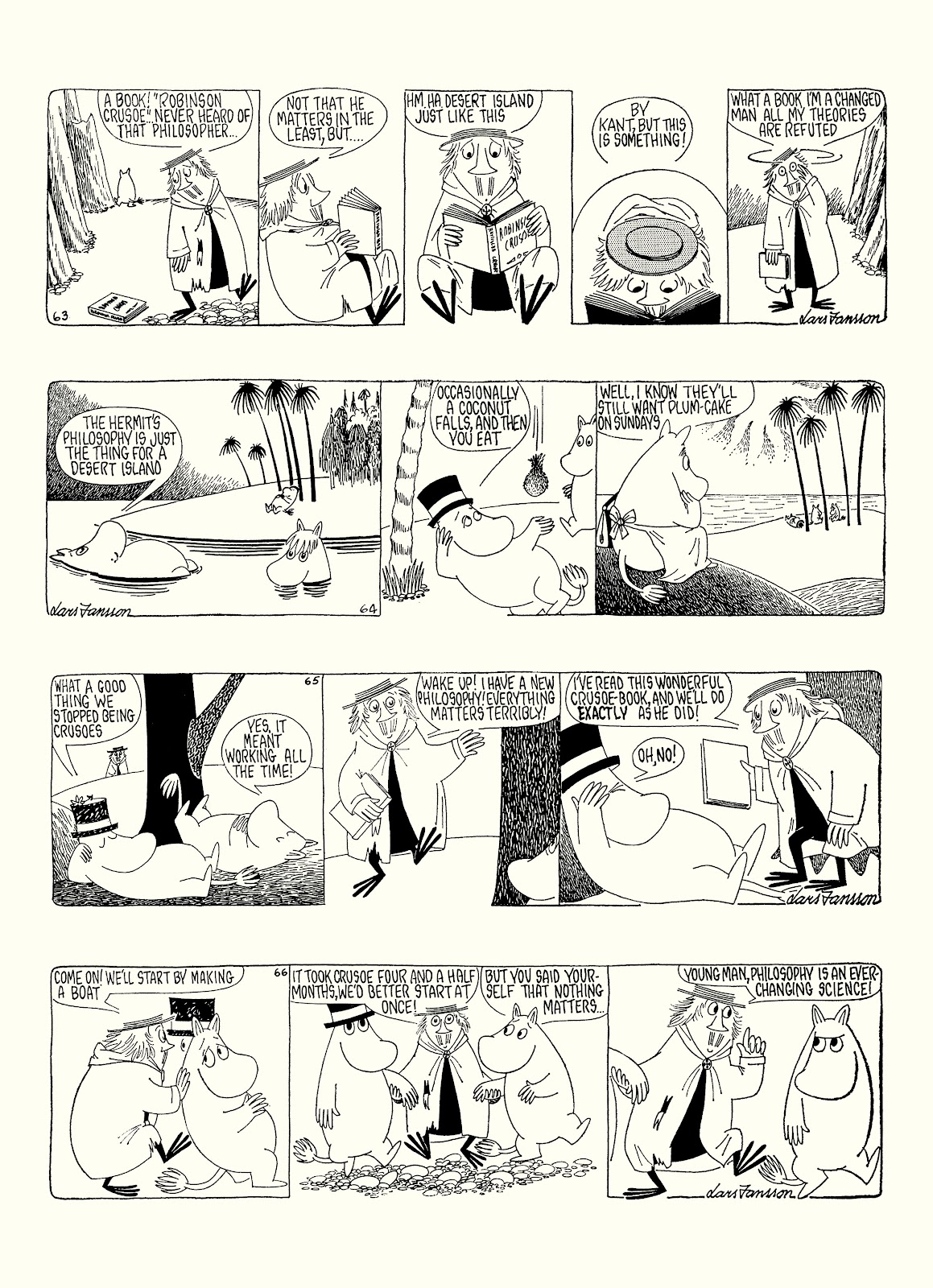 Moomin: The Complete Lars Jansson Comic Strip issue TPB 8 - Page 21