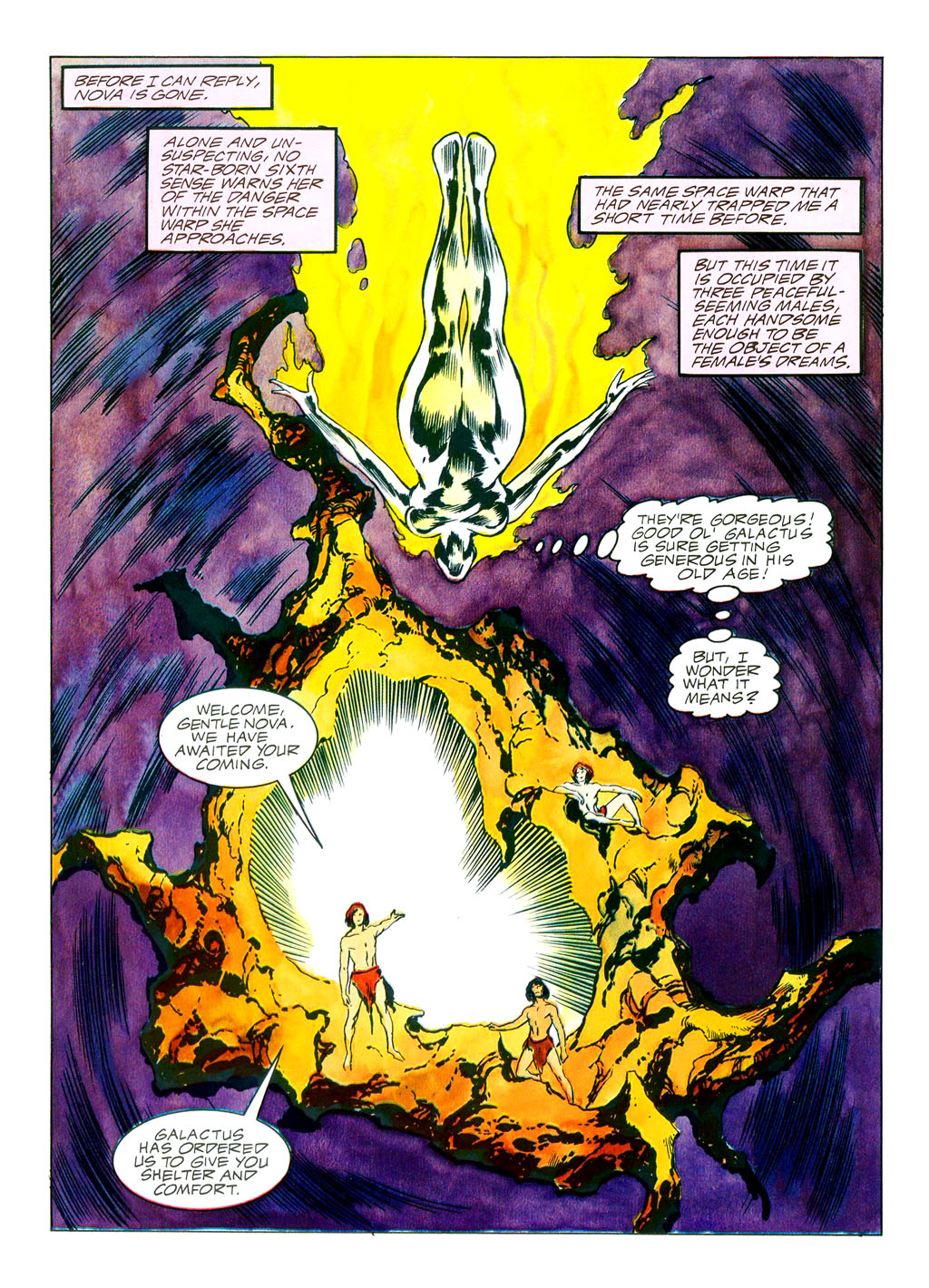 Read online Marvel Graphic Novel comic -  Issue #38 - Silver Surfer - Judgment Day - 18