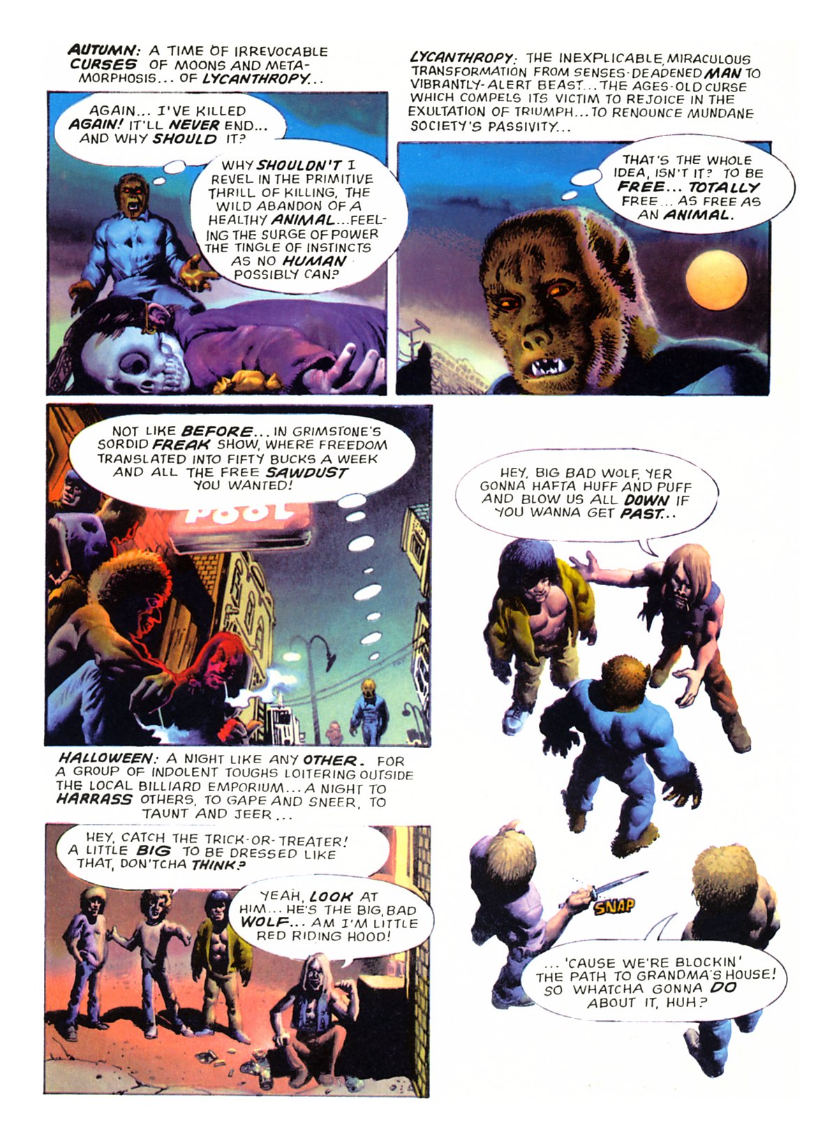 Read online Werewolf comic -  Issue # TPB - 64