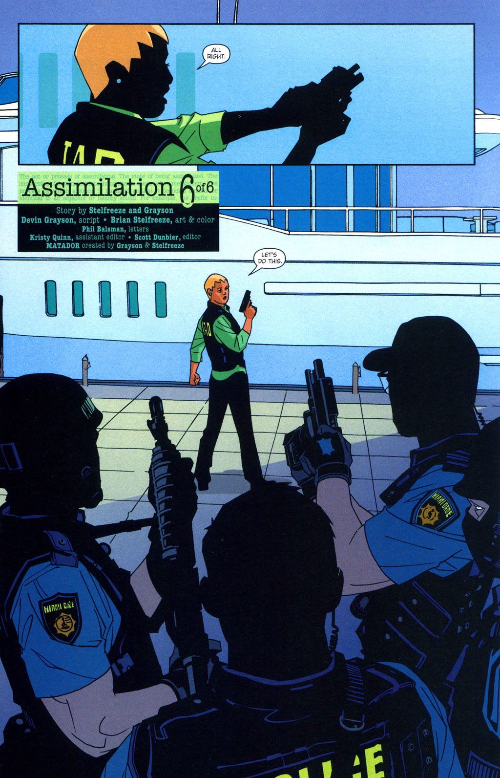 Read online Matador comic -  Issue #6 - 2