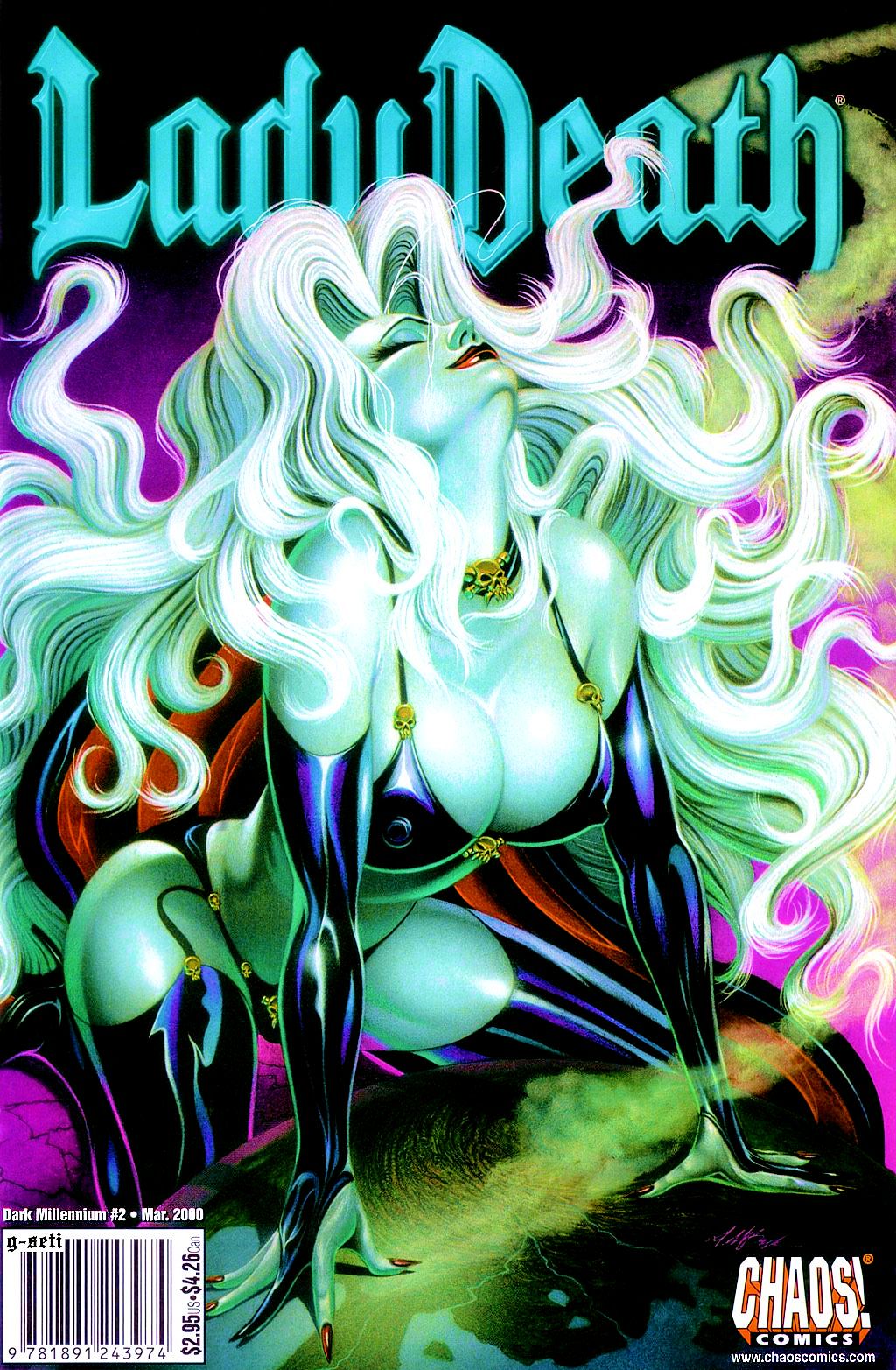 Read online Lady Death: Dark Millennium comic -  Issue #2 - 1