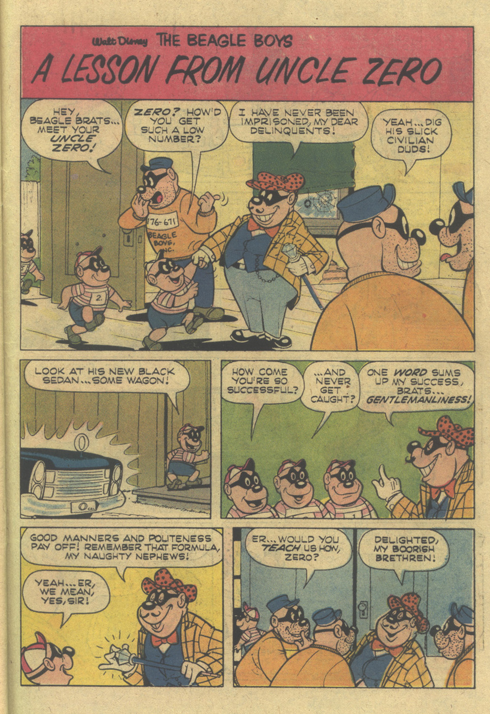 Read online Walt Disney THE BEAGLE BOYS comic -  Issue #26 - 27