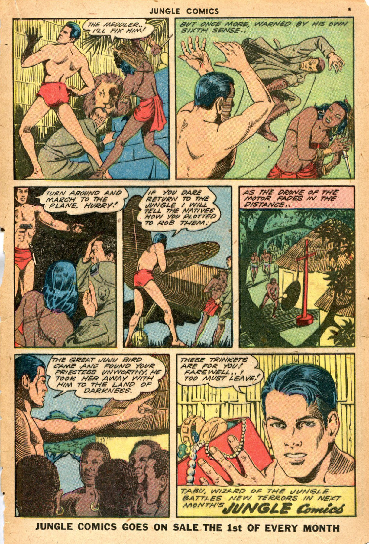 Read online Jungle Comics comic -  Issue #55 - 26