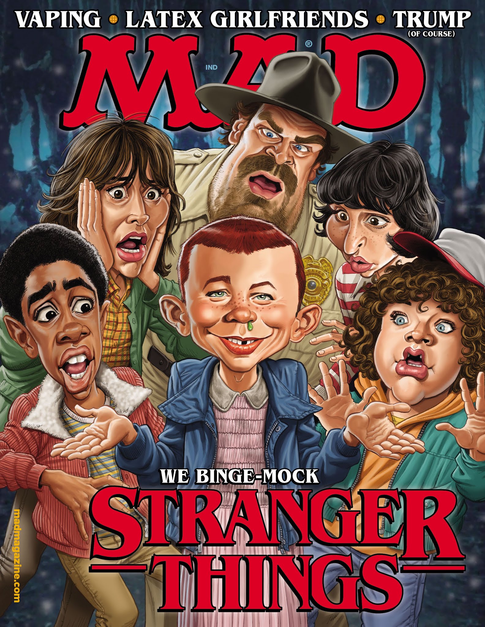 Read online MAD comic -  Issue #548 - 1