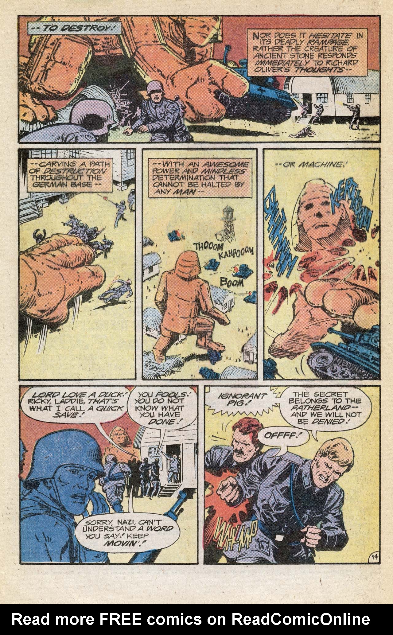 Read online Weird War Tales (1971) comic -  Issue #98 - 20