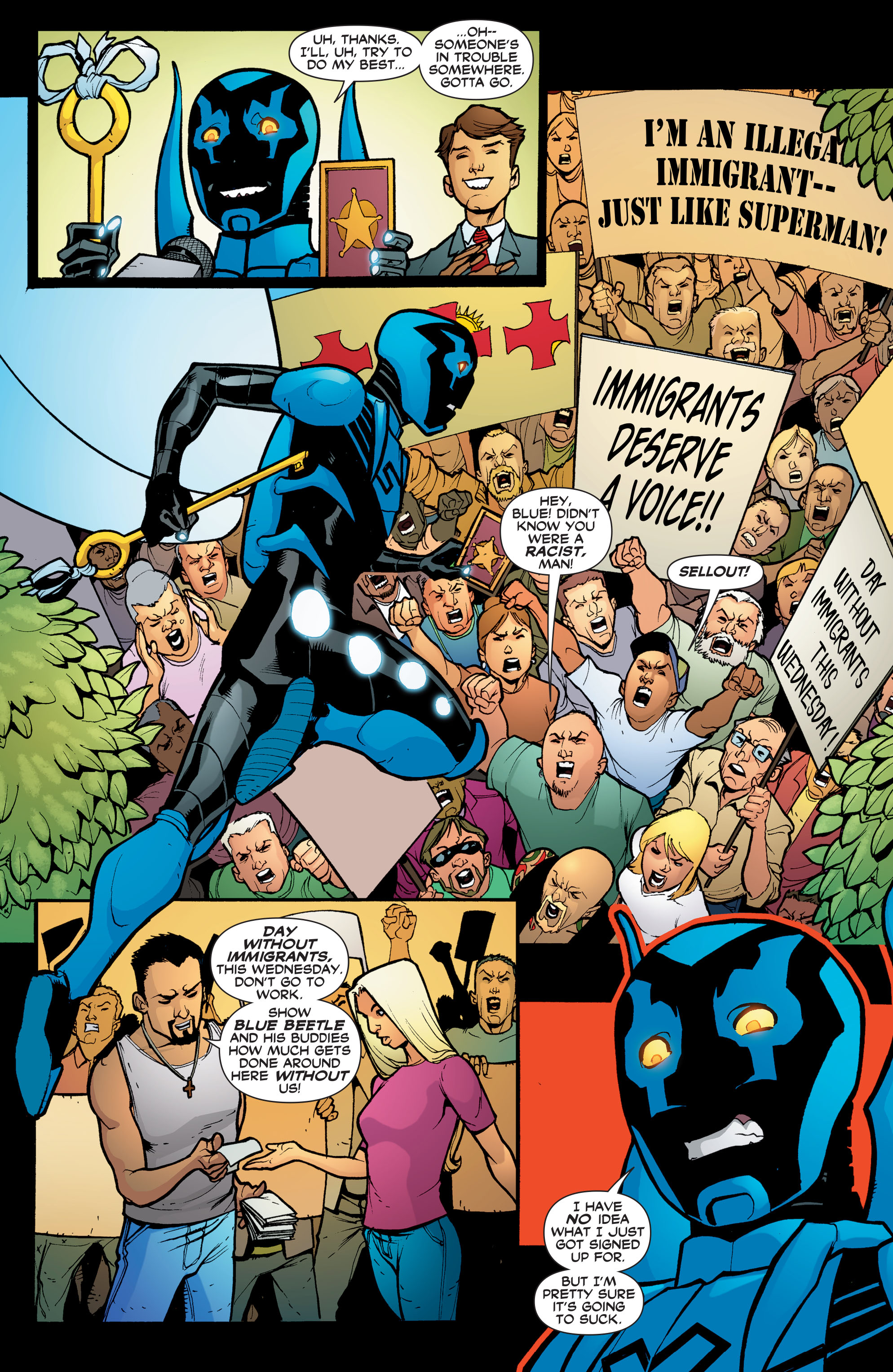 Read online Blue Beetle (2006) comic -  Issue #31 - 9