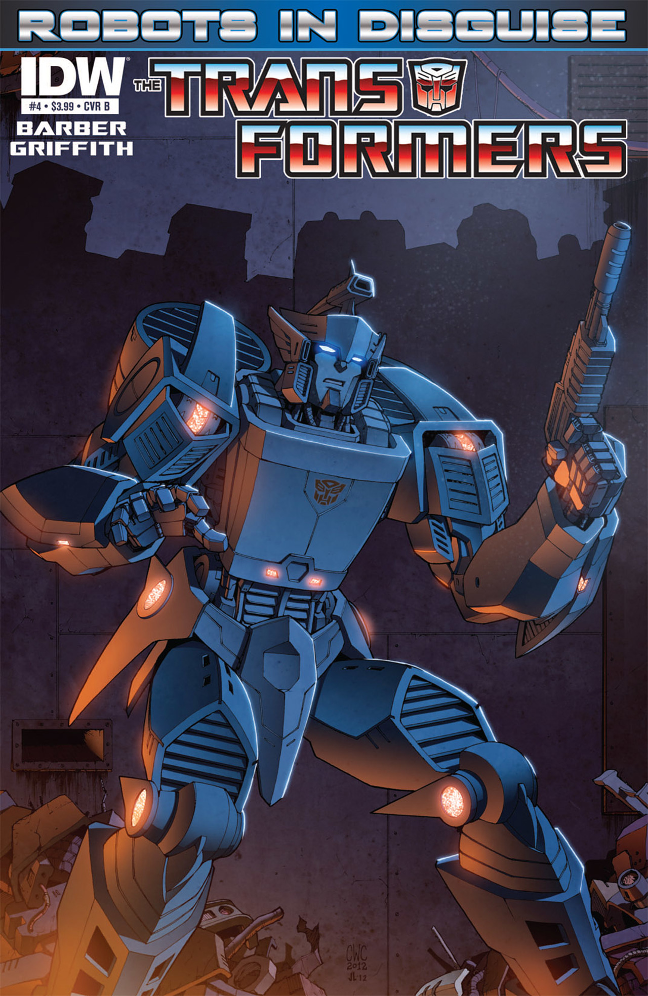 Read online Transformers: Robots In Disguise (2012) comic -  Issue #4 - 2