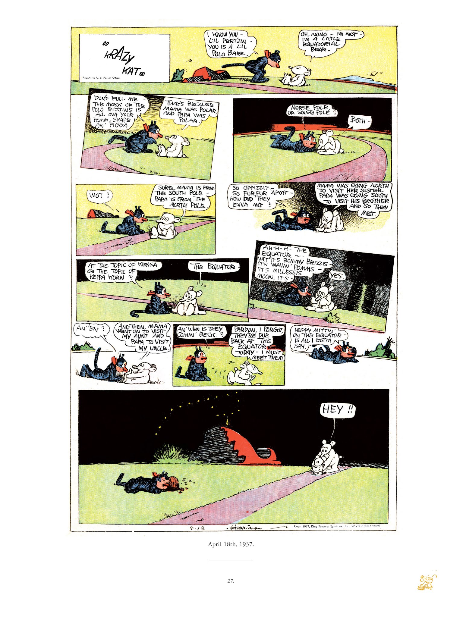 Read online Krazy & Ignatz comic -  Issue # TPB 10 - 25