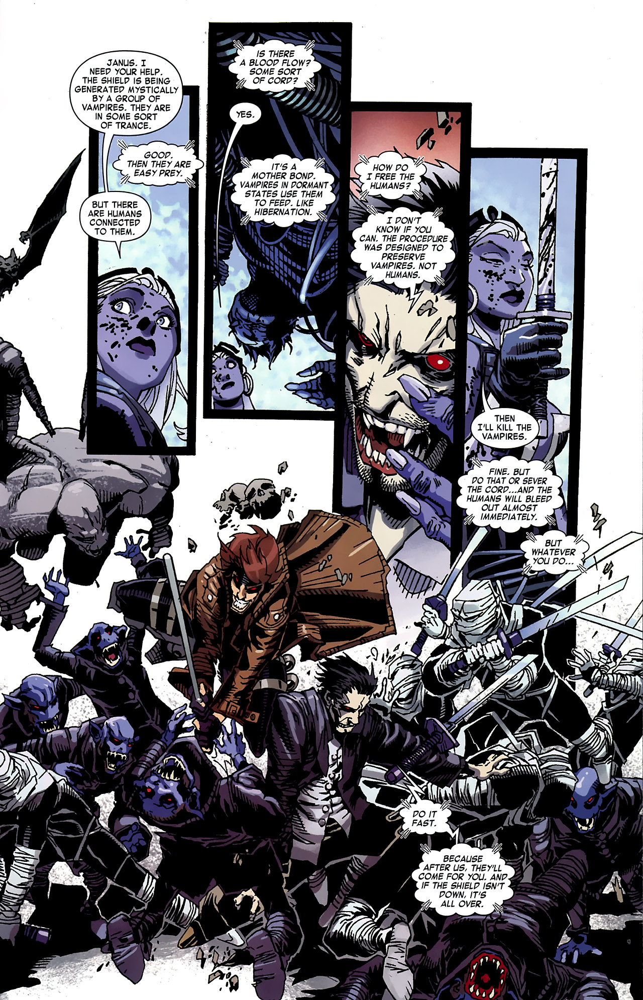 Read online X-Men: Curse of the Mutants - Storm & Gambit comic -  Issue # Full - 27
