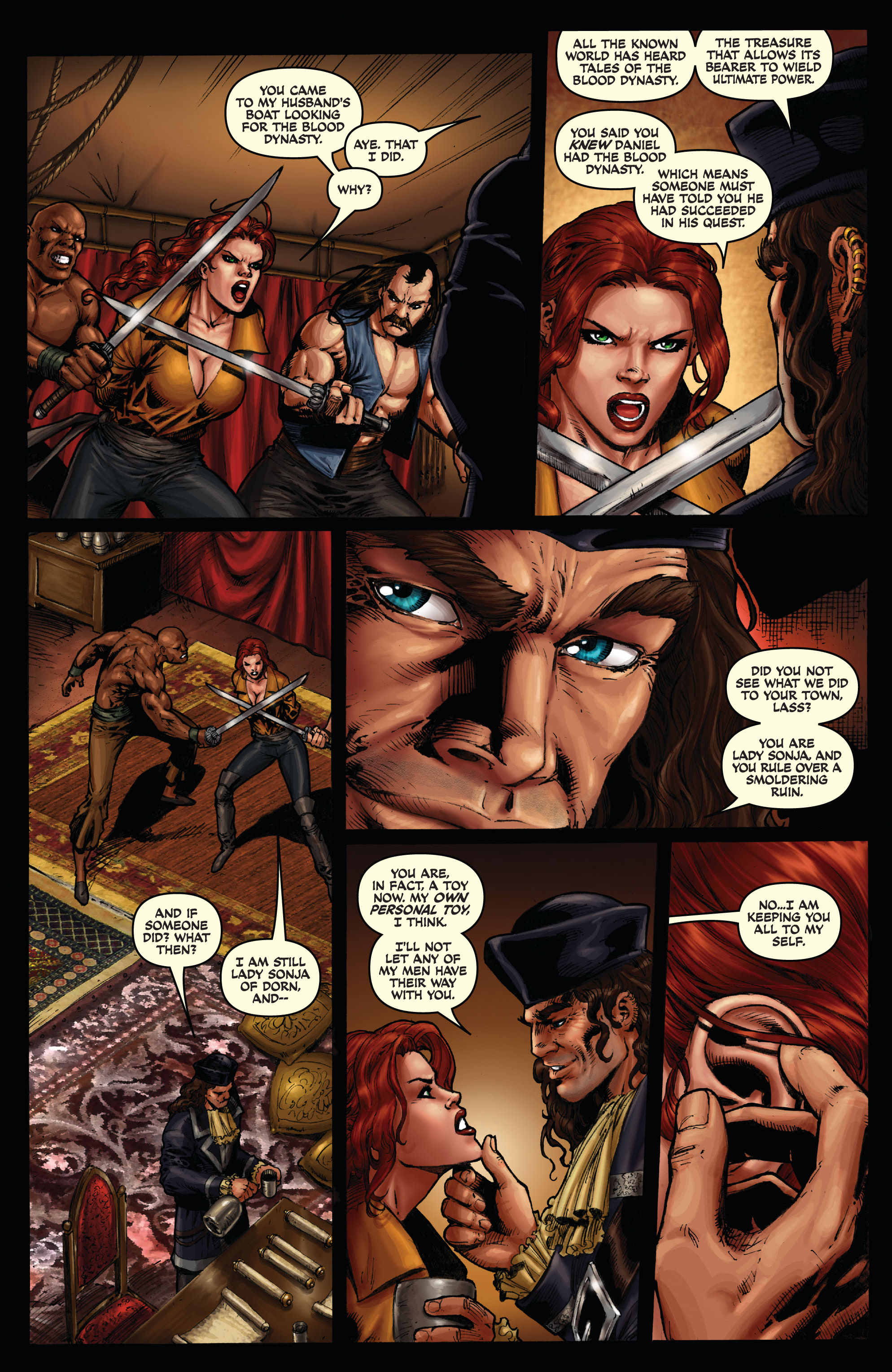 Read online Red Sonja Omnibus comic -  Issue # TPB 3 (Part 1) - 91