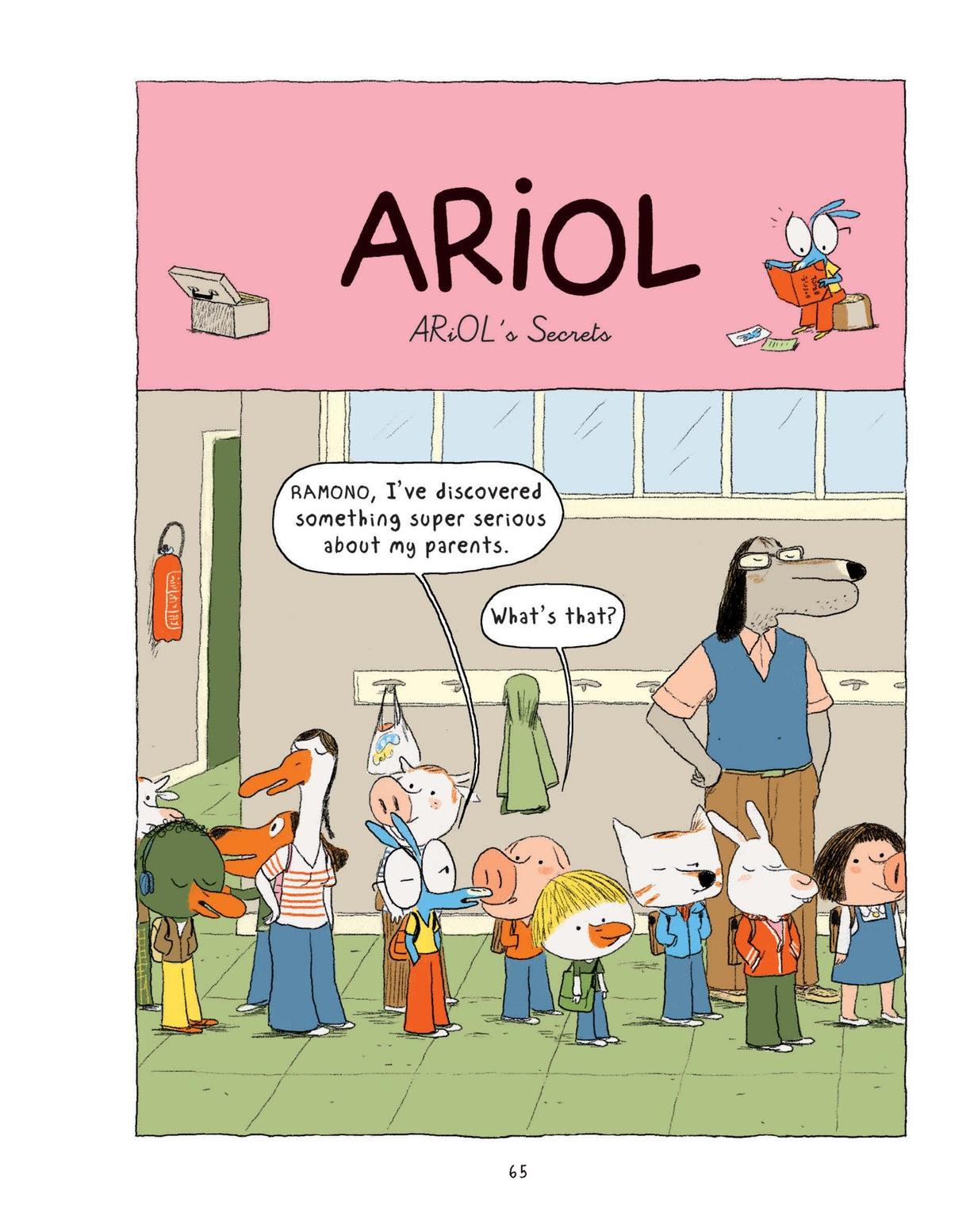 Read online Ariol comic -  Issue # TPB 2 - 67