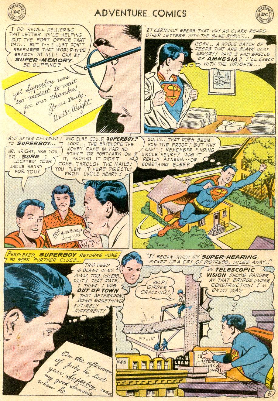Read online Adventure Comics (1938) comic -  Issue #227 - 7