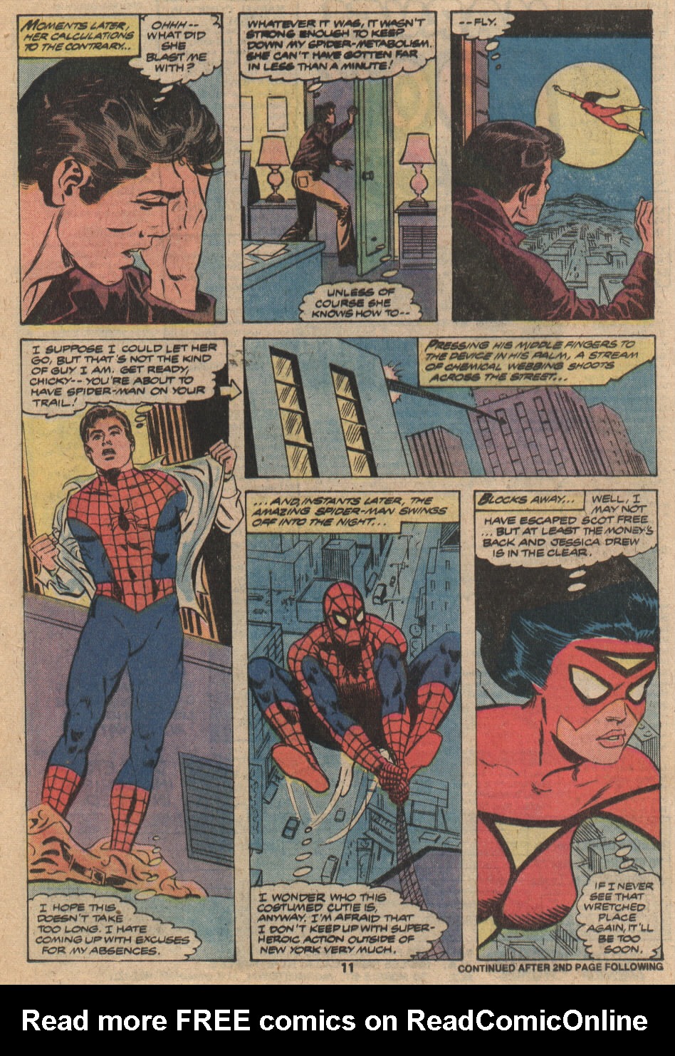 Read online Spider-Woman (1978) comic -  Issue #20 - 8
