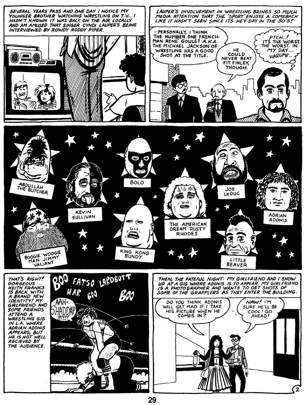 Read online Love and Rockets (1982) comic -  Issue #16 - 31