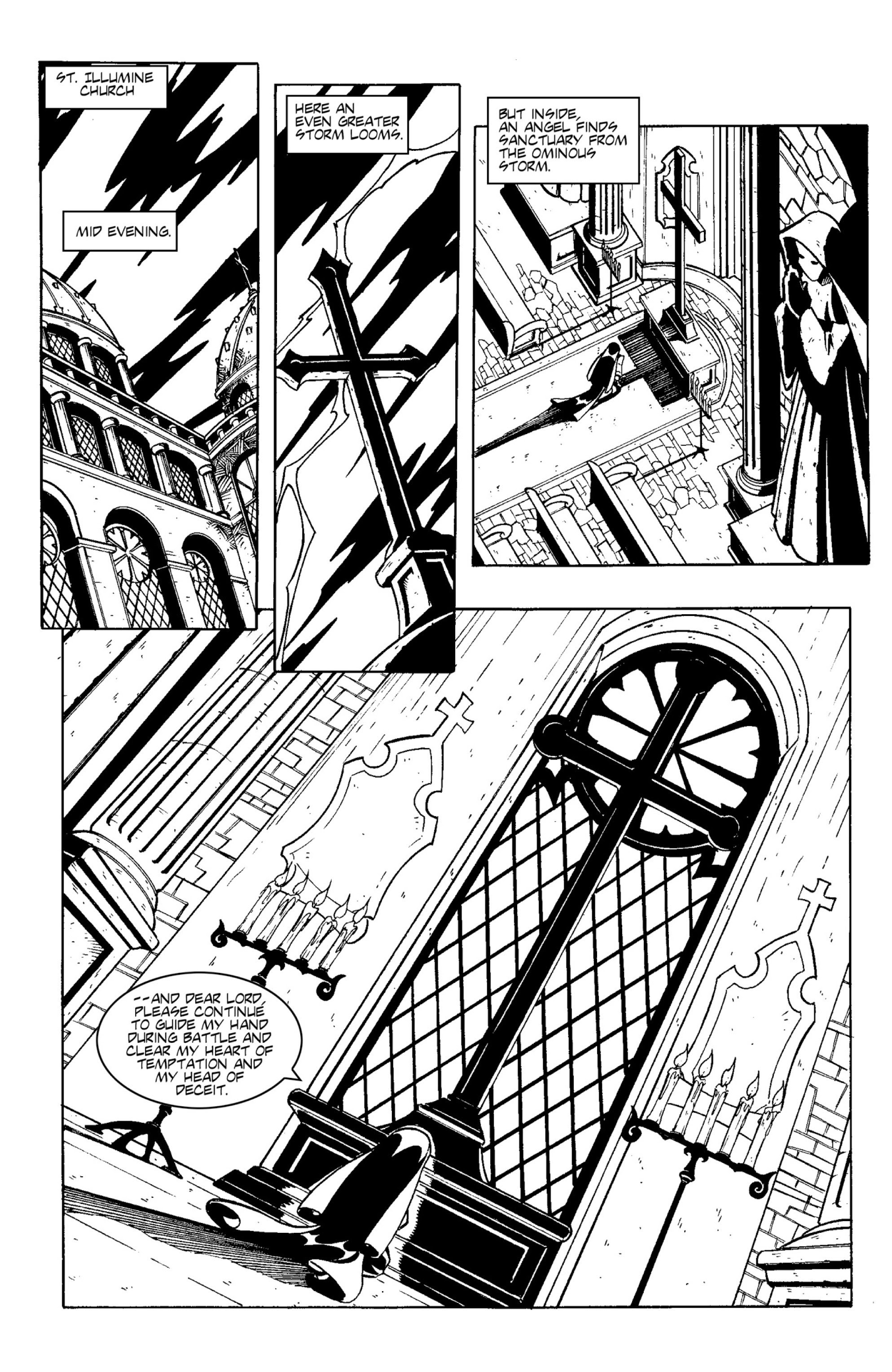 Read online Warrior Nun Areala: Armor of God comic -  Issue # TPB - 71