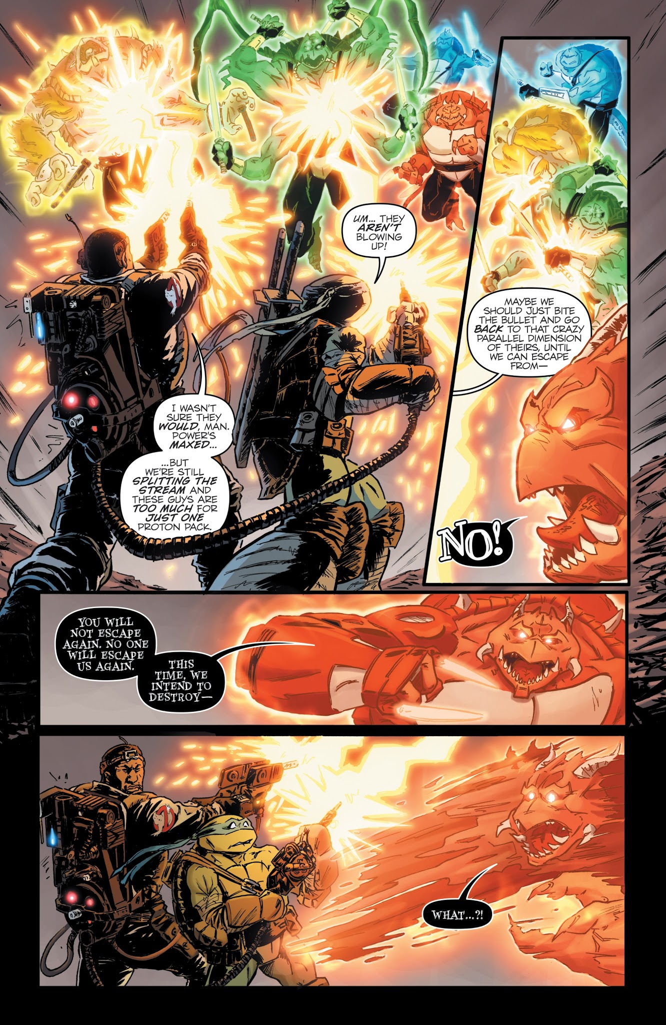 Read online Teenage Mutant Ninja Turtles/Ghostbusters 2 comic -  Issue #4 - 6