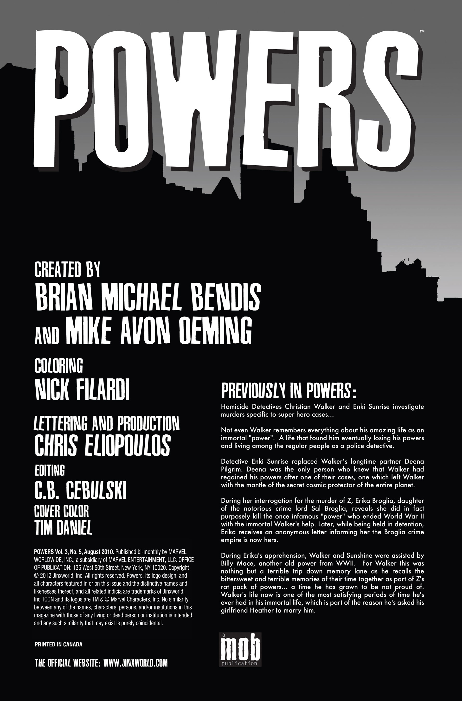 Read online Powers (2009) comic -  Issue #5 - 2