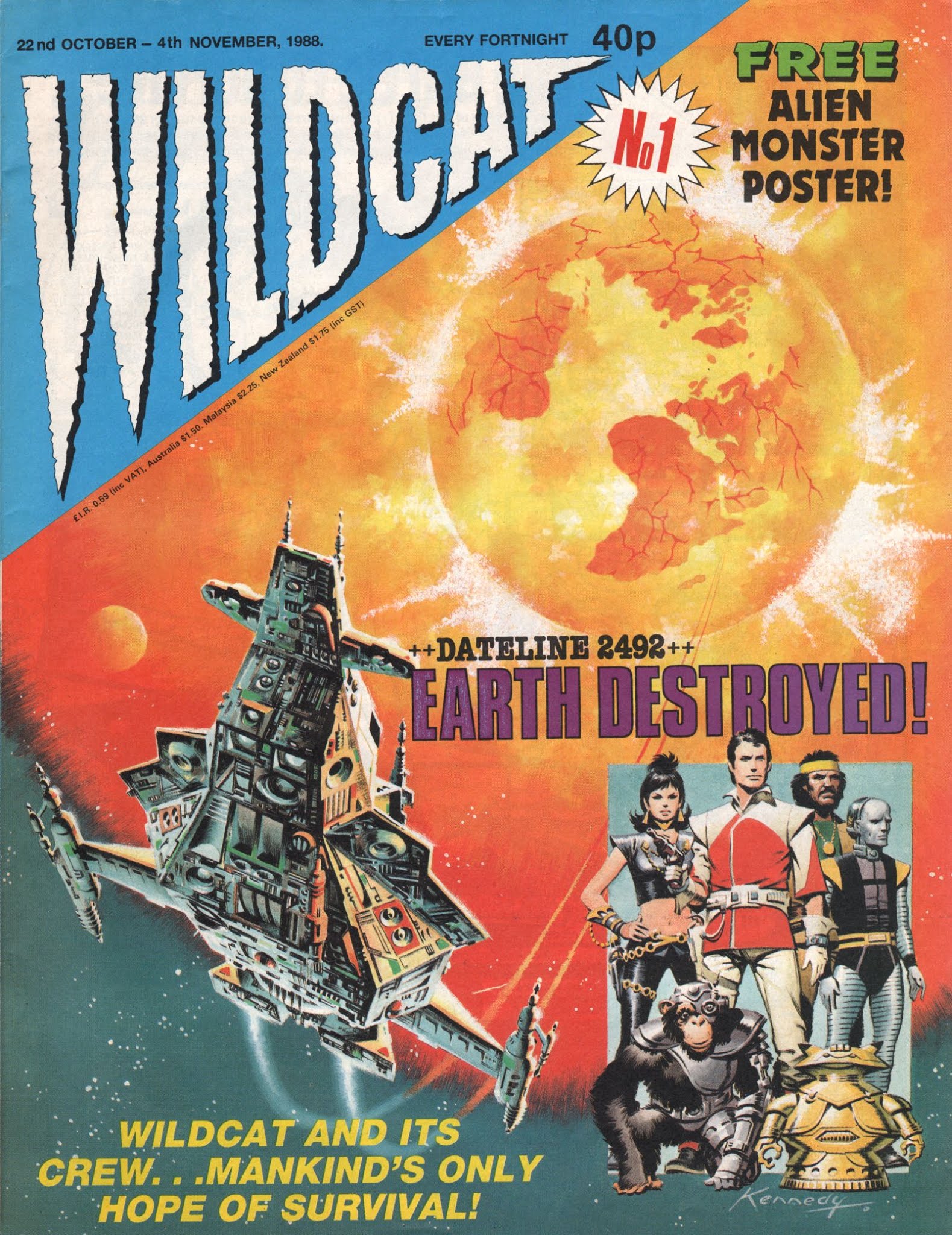 Read online Wildcat comic -  Issue #1 - 1