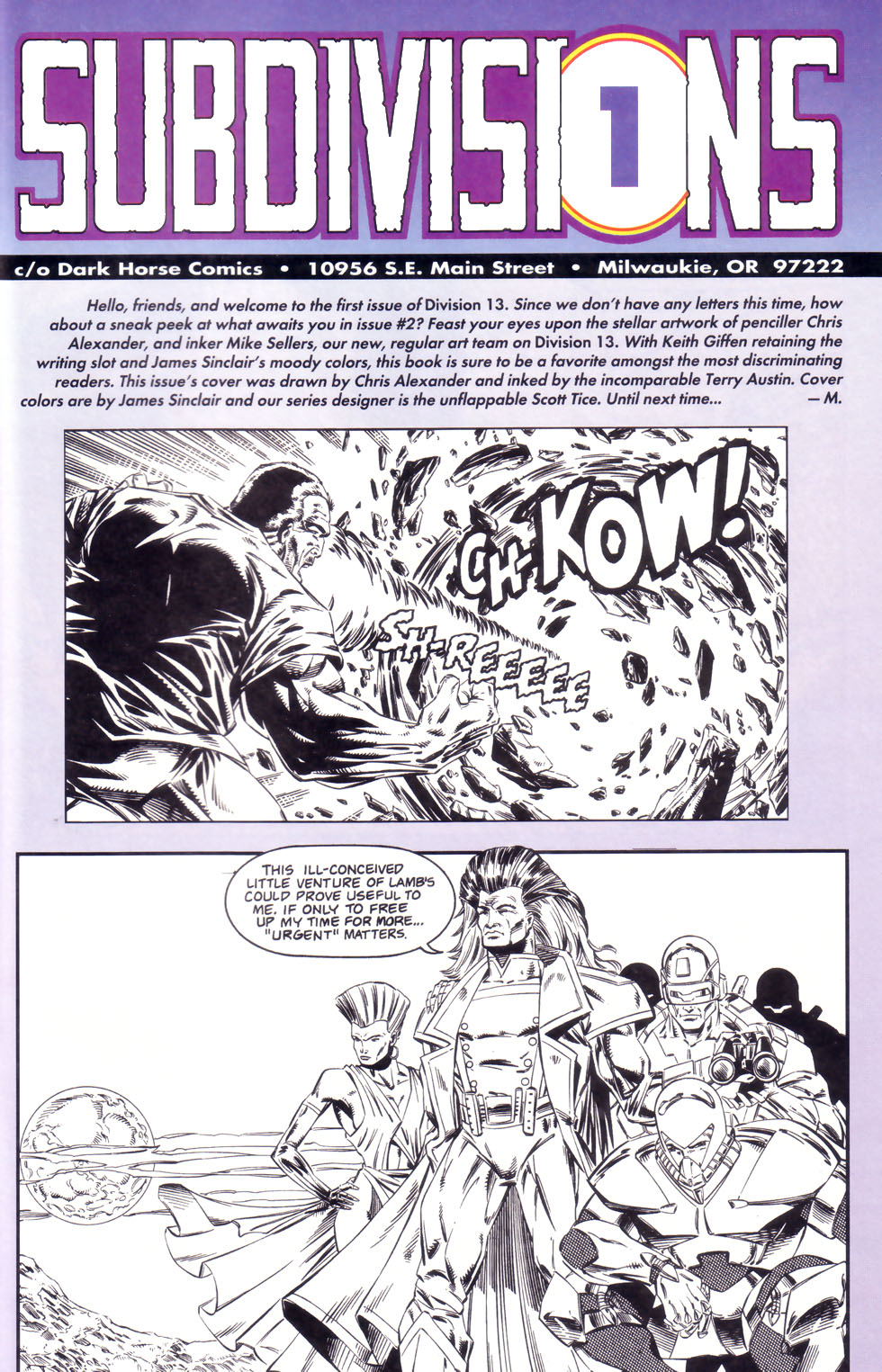 Read online Division 13 comic -  Issue #1 - 24