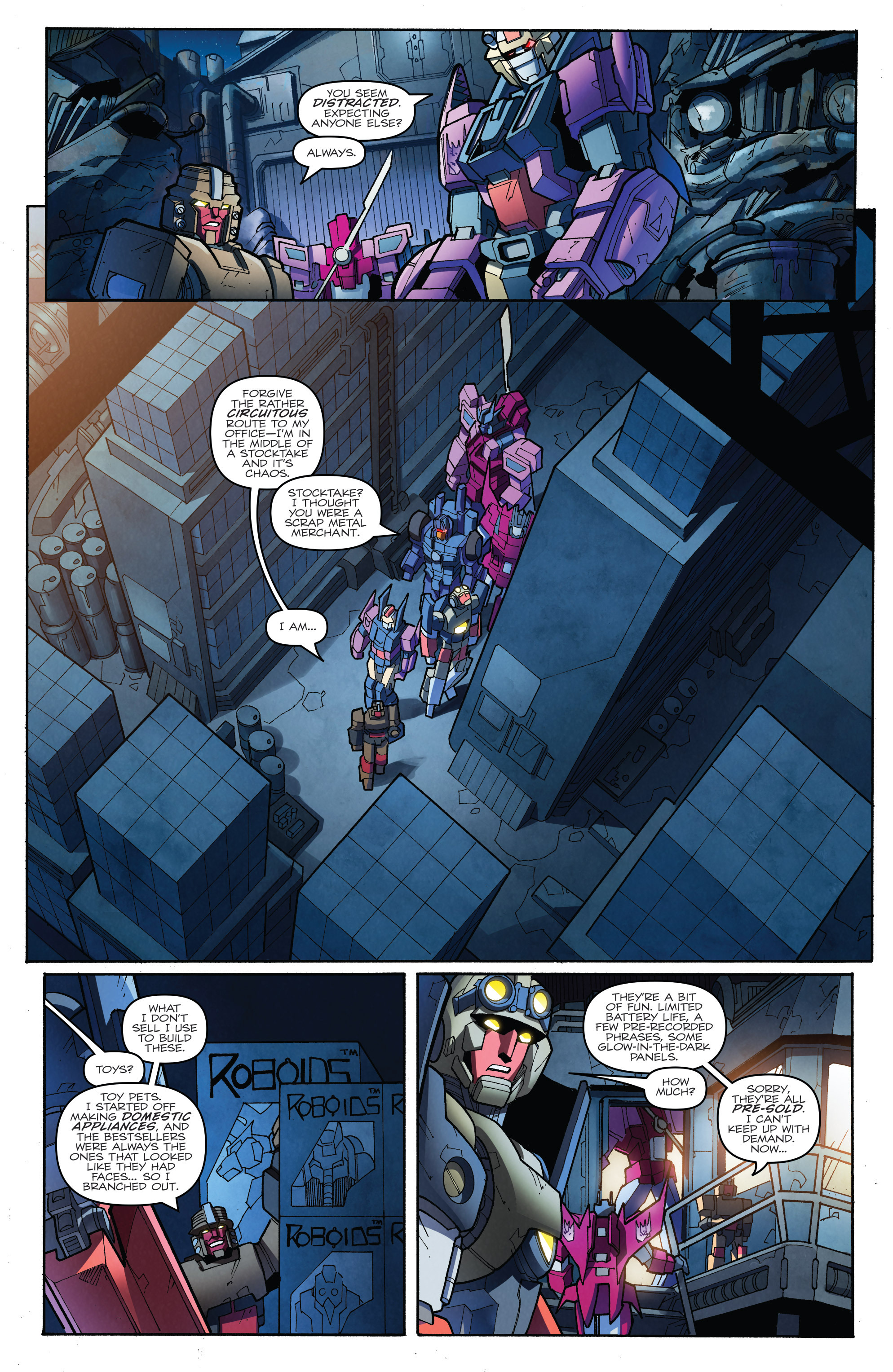 Read online The Transformers: More Than Meets The Eye comic -  Issue #45 - 19