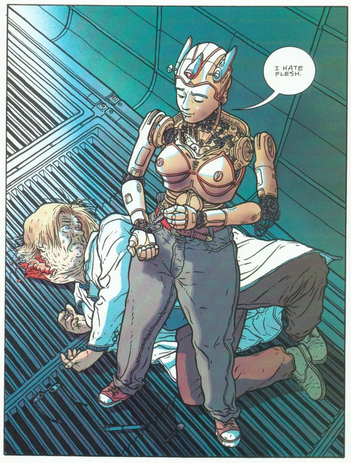 Read online Hard Boiled comic -  Issue #2 - 44