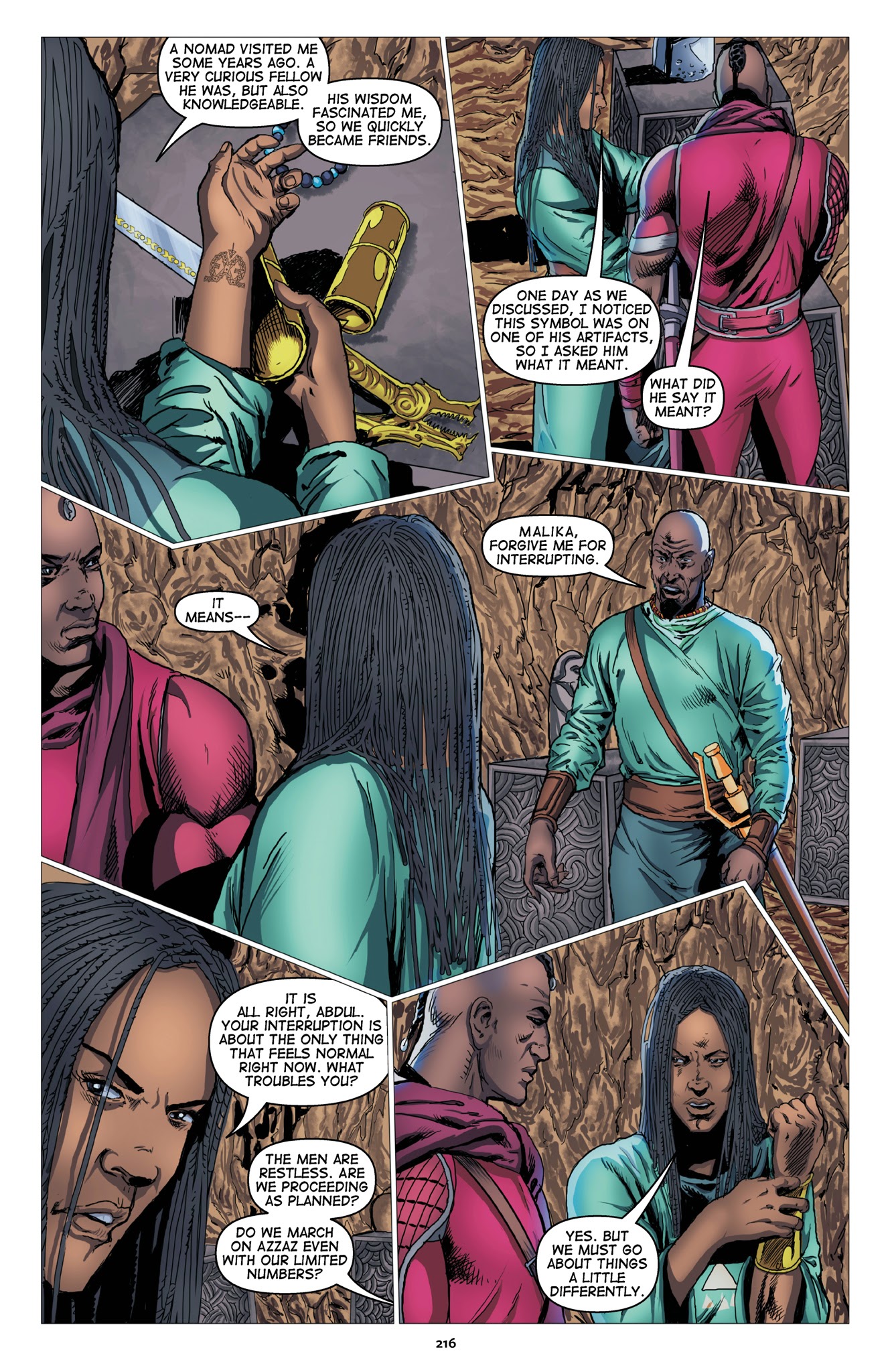Read online Malika: Warrior Queen comic -  Issue # TPB 1 (Part 3) - 18