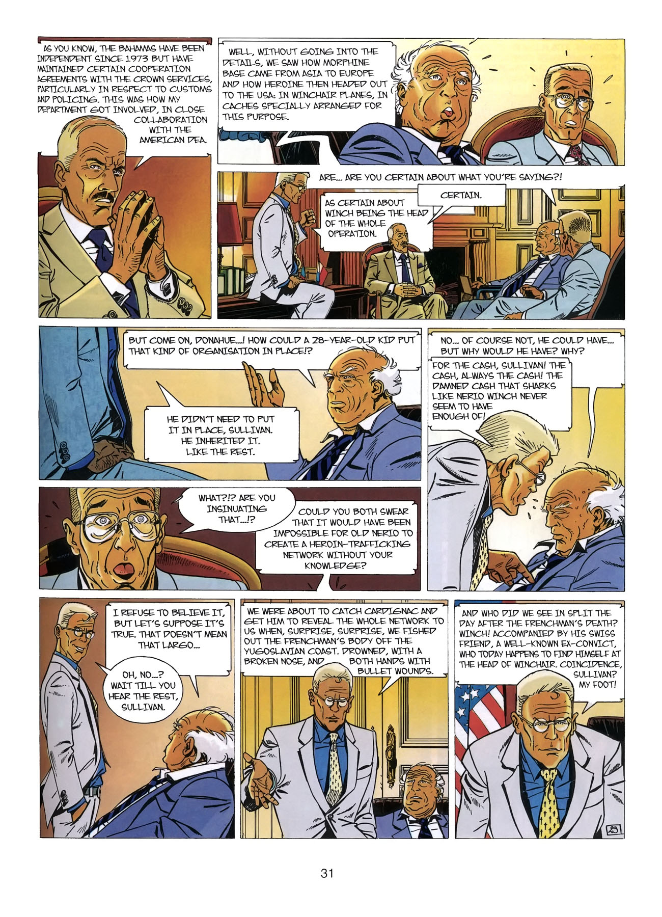 Read online Largo Winch comic -  Issue # TPB 3 - 32