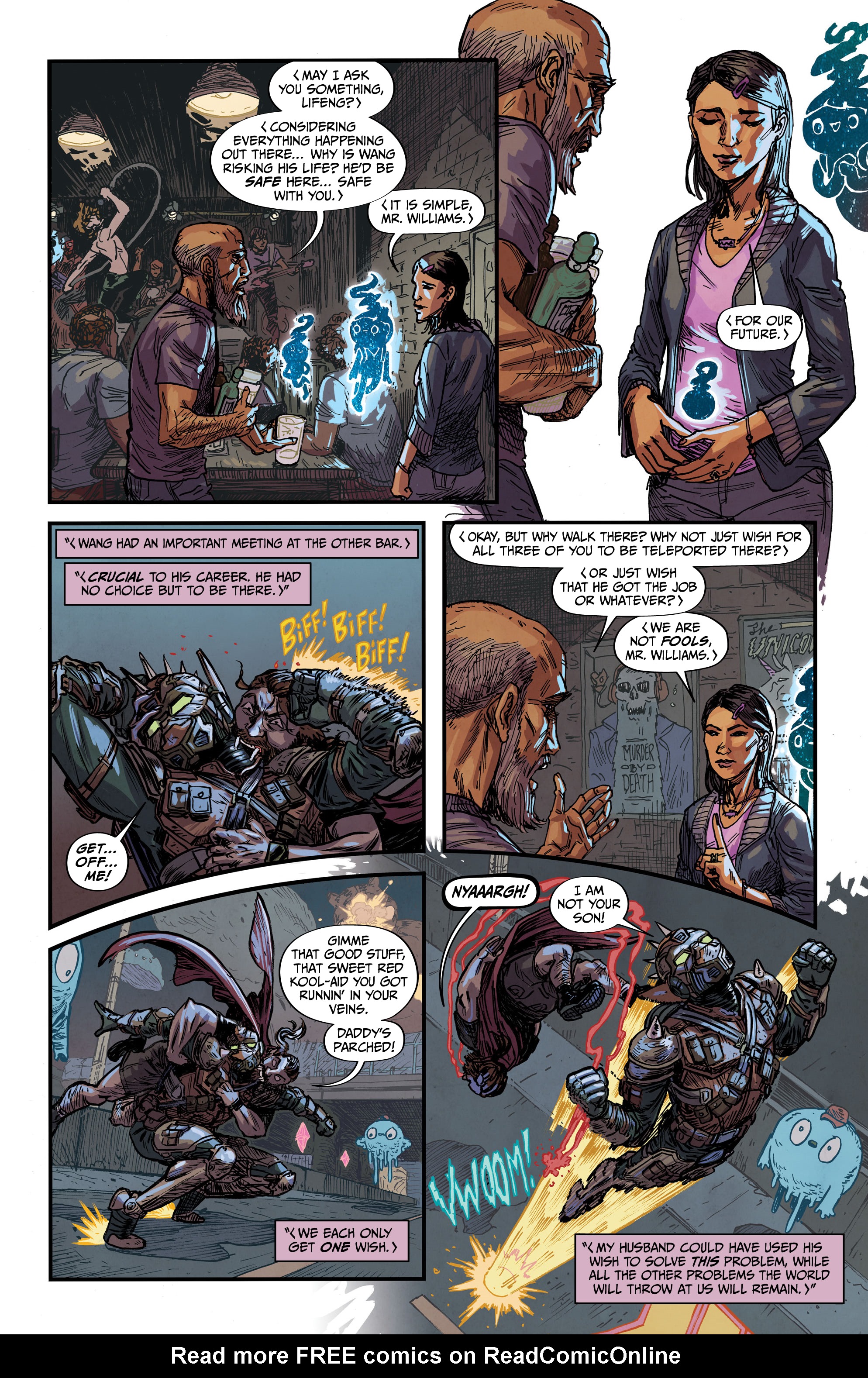 Read online Eight Billion Genies comic -  Issue #3 - 12