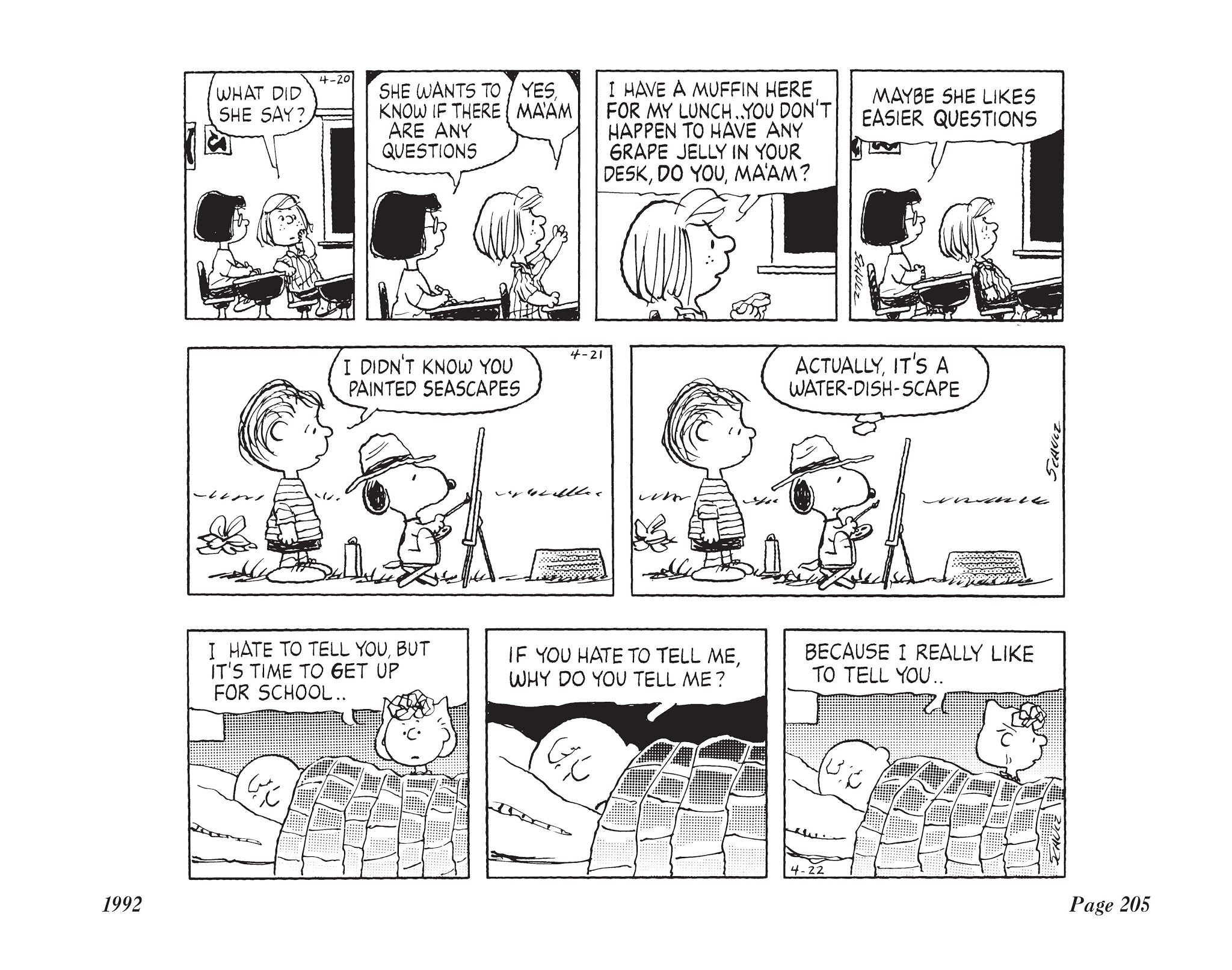 Read online The Complete Peanuts comic -  Issue # TPB 21 - 219