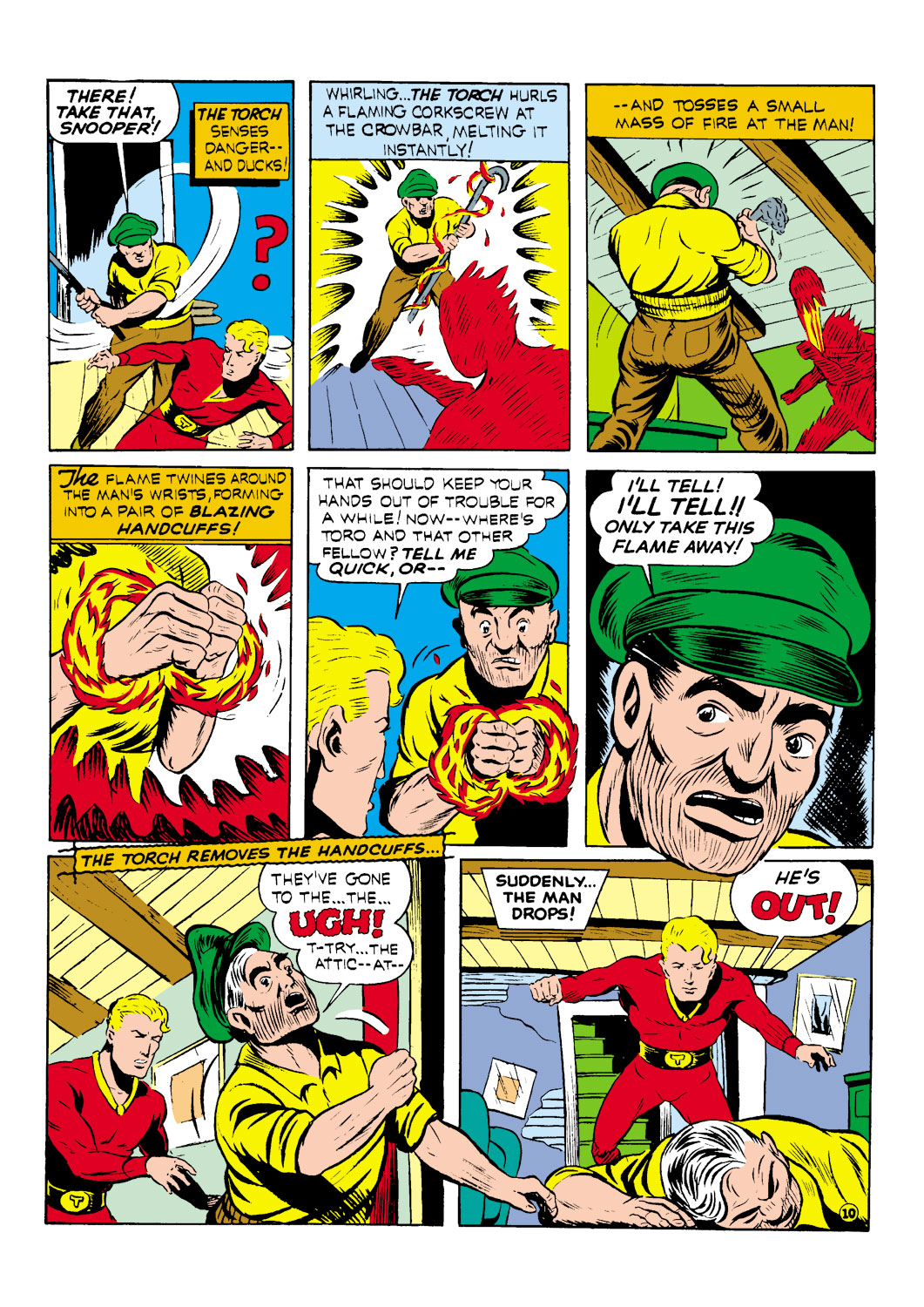 Read online The Human Torch (1940) comic -  Issue #4 - 12